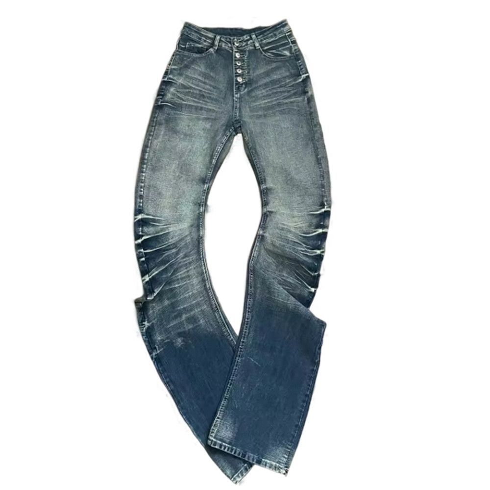 Japanese Brand Extra Long Stack Jeans Size US 30 / EU 46 - 1 Thumbnail