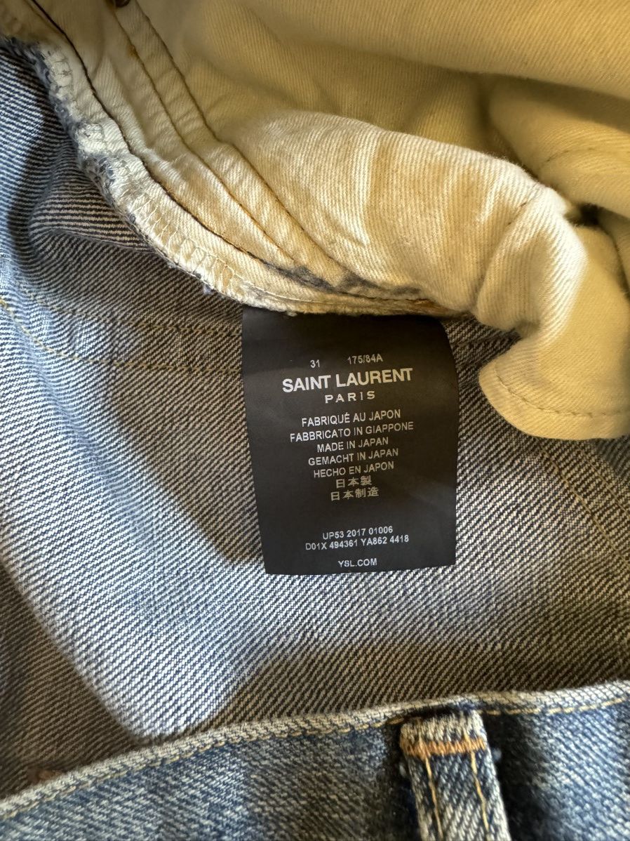 Saint Laurent Paris D02 Jeans Size US 31 - 8 Thumbnail