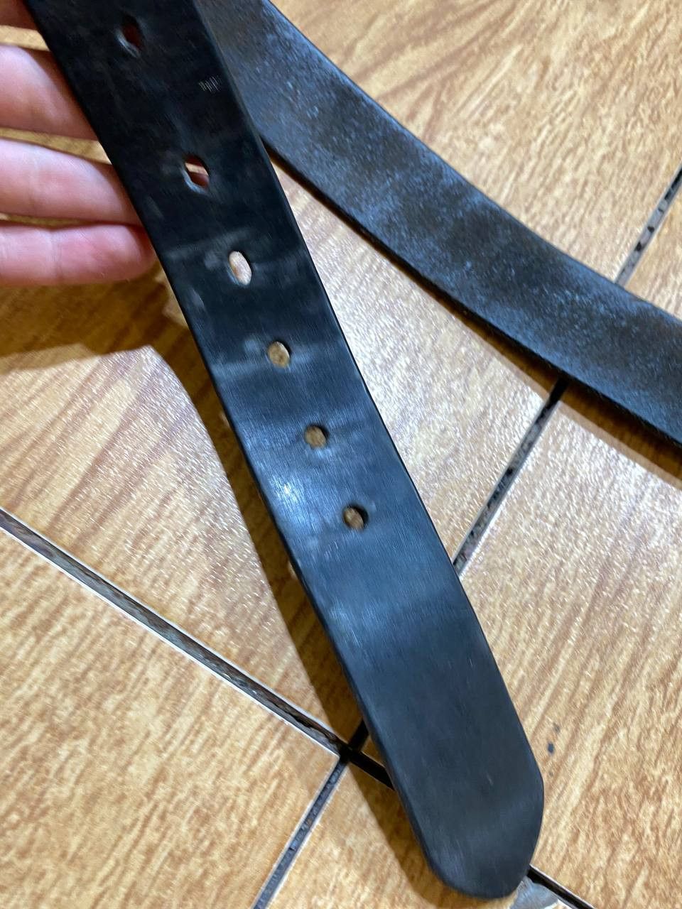 Harley Davidson Vintage Harley Davidson Leather belt Size ONE SIZE - 14 Thumbnail