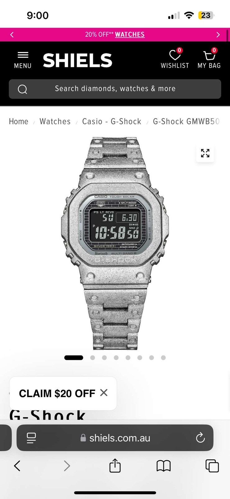 Casio Casio G-Shock 40th Anniversary RECRYSTALLIZED Size ONE SIZE - 7 Thumbnail