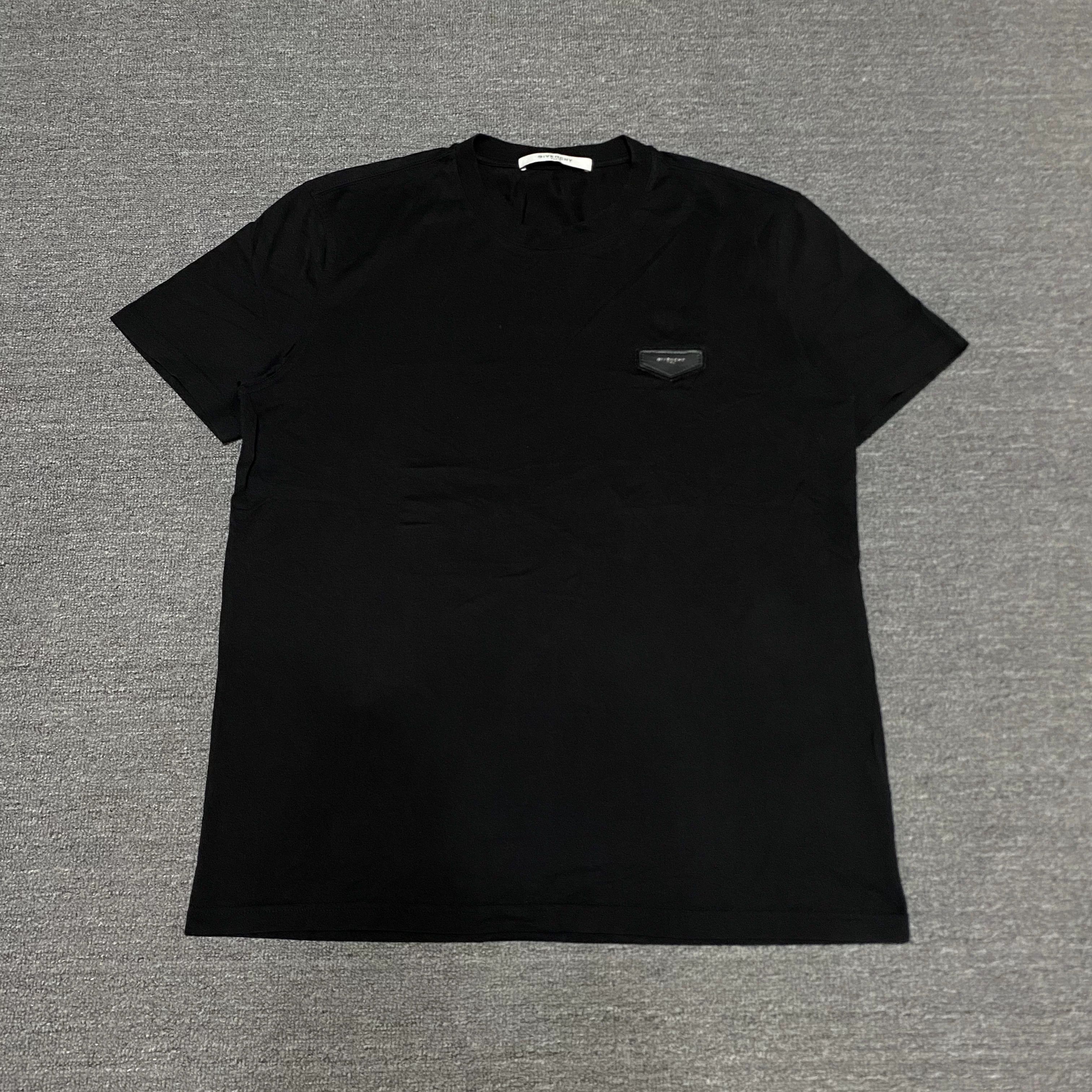 Givenchy GIVENCHY Leather Logo Short Sleeve Size US XL / EU 56 / 4 - 1 Thumbnail