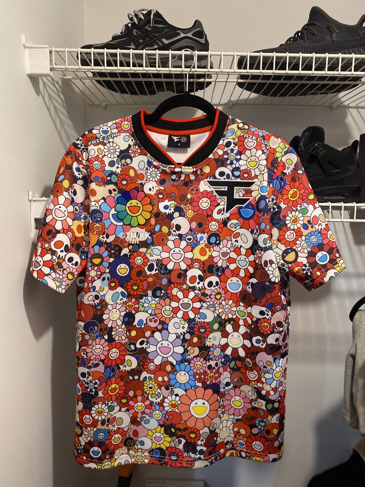 FaZe × Takashi Murakami Takashi Murakami Faze Clan Jersey Size US S / EU 44-46 / 1 - 1 Thumbnail