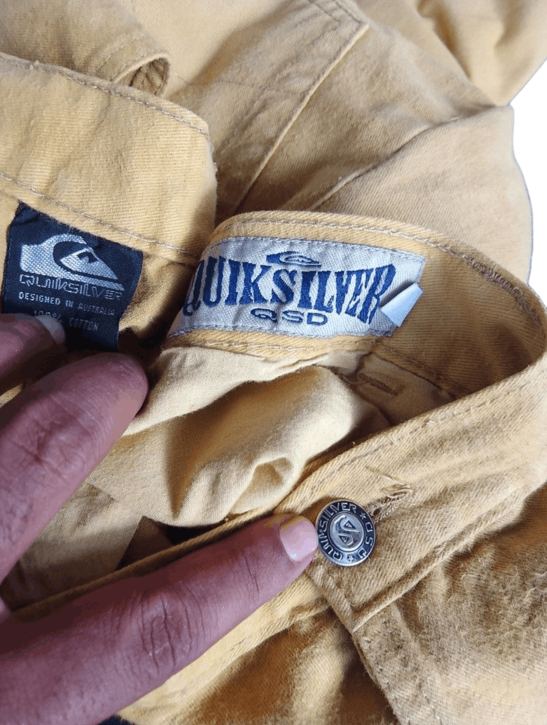 Quiksilver Vintage 90s QSD Quiksilver Baggy Pants Size US 31 - 4 Thumbnail
