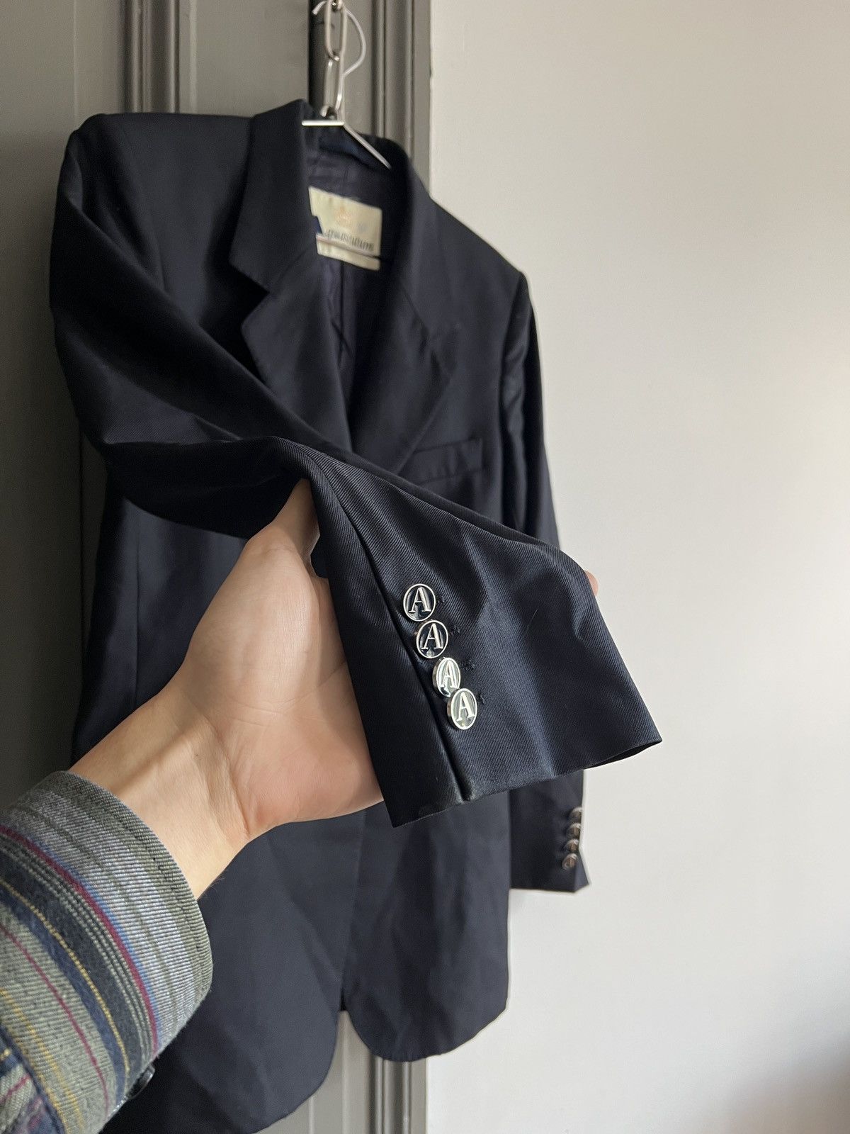 Aquascutum Vintage Aquascutum London Wool Woman’s Button Blazer Size M / US 6-8 / IT 42-44 - 7 Thumbnail