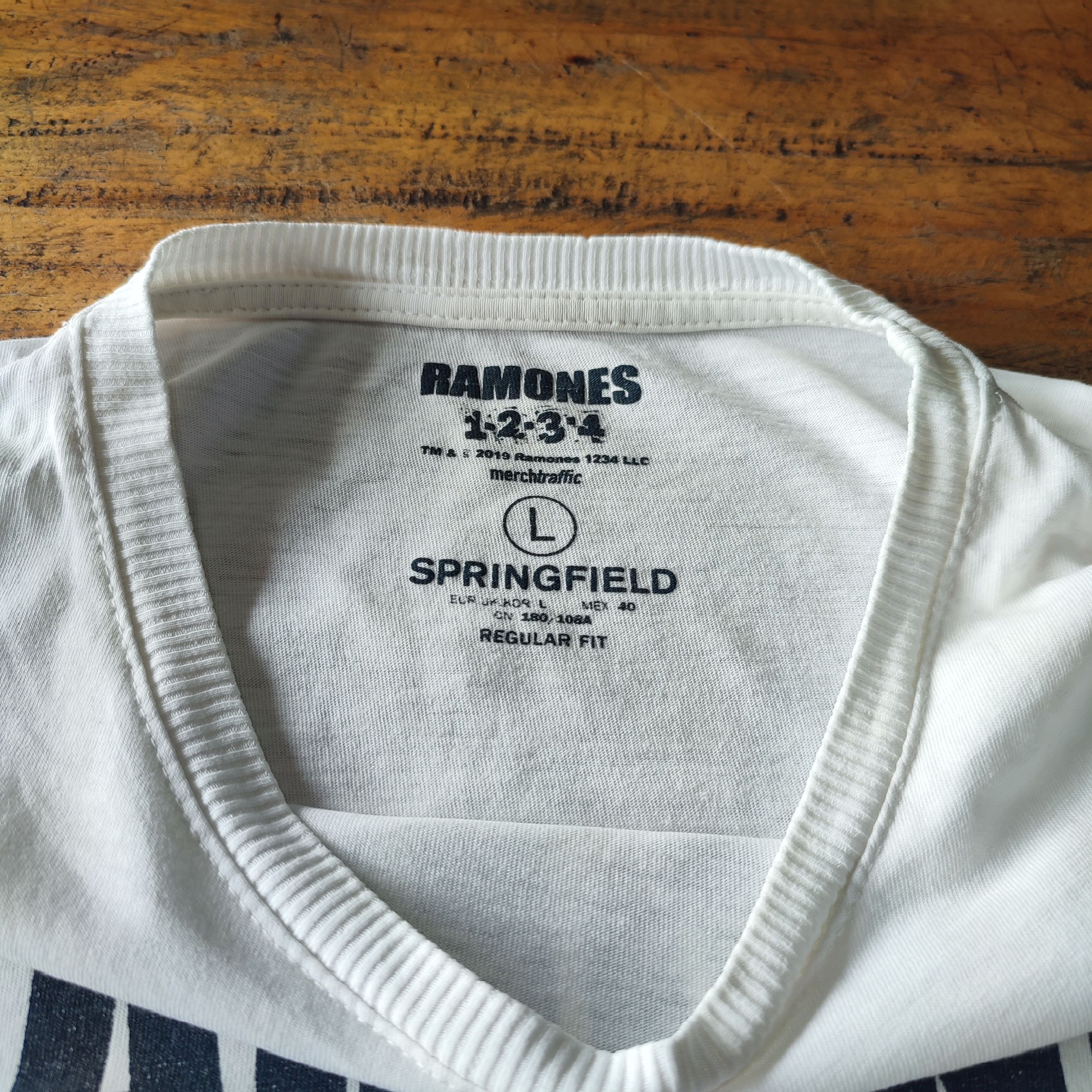 Band Tees × Vintage RAMONES T SHIRT Size US L / EU 52-54 / 3 - 5 Thumbnail