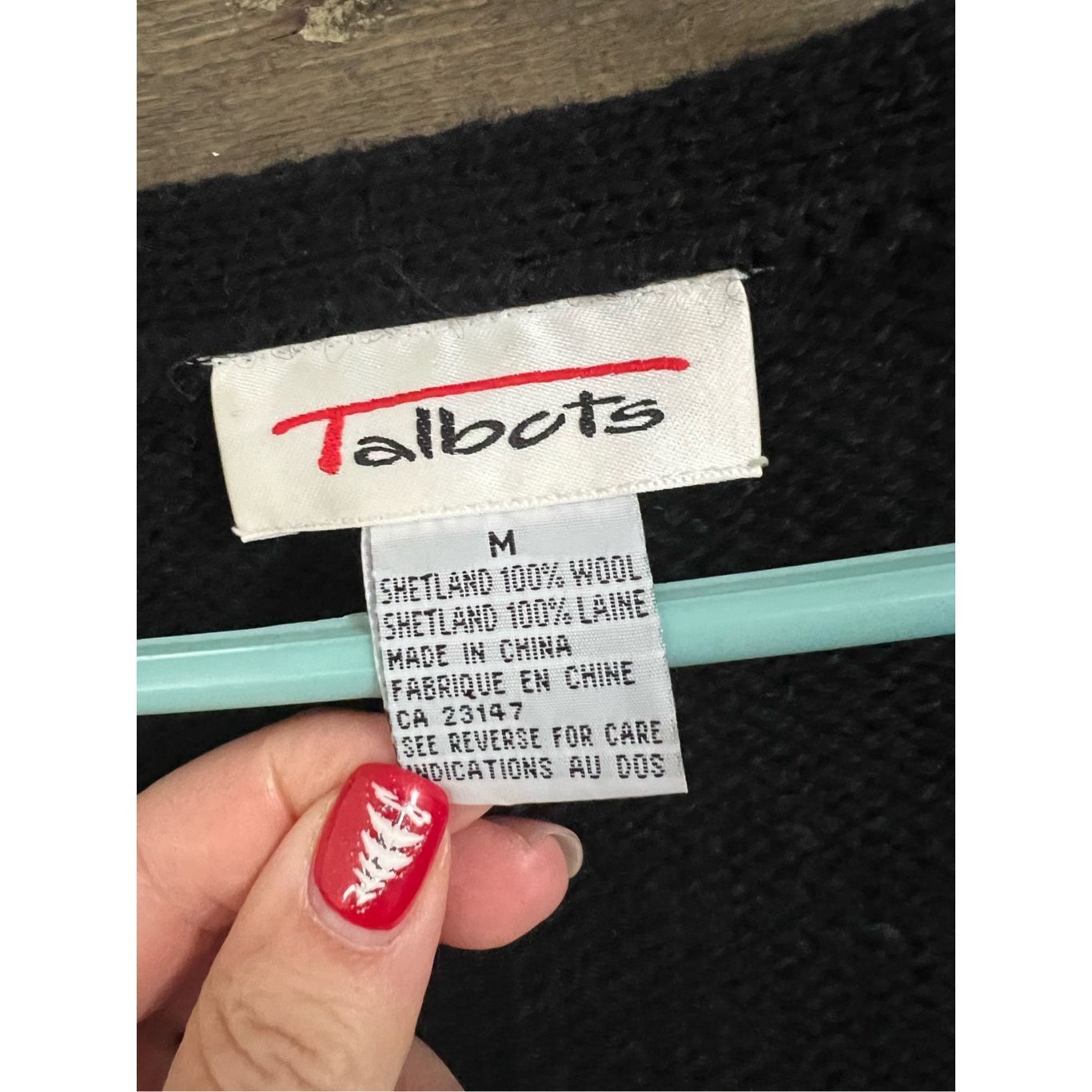 Other Talbots vintage wool cardigan Sweather size medium Size M / US 6-8 / IT 42-44 - 3 Thumbnail