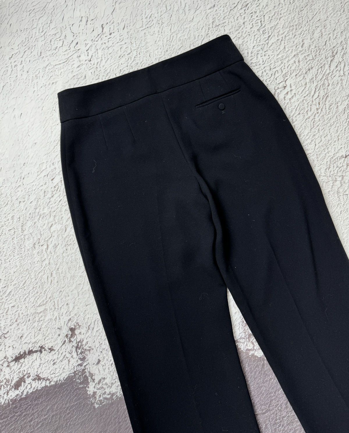 Jil Sander Jil Sander navy blue wool classic dress pant old money style Size 25" / US 0 / IT 36 - 3 Thumbnail