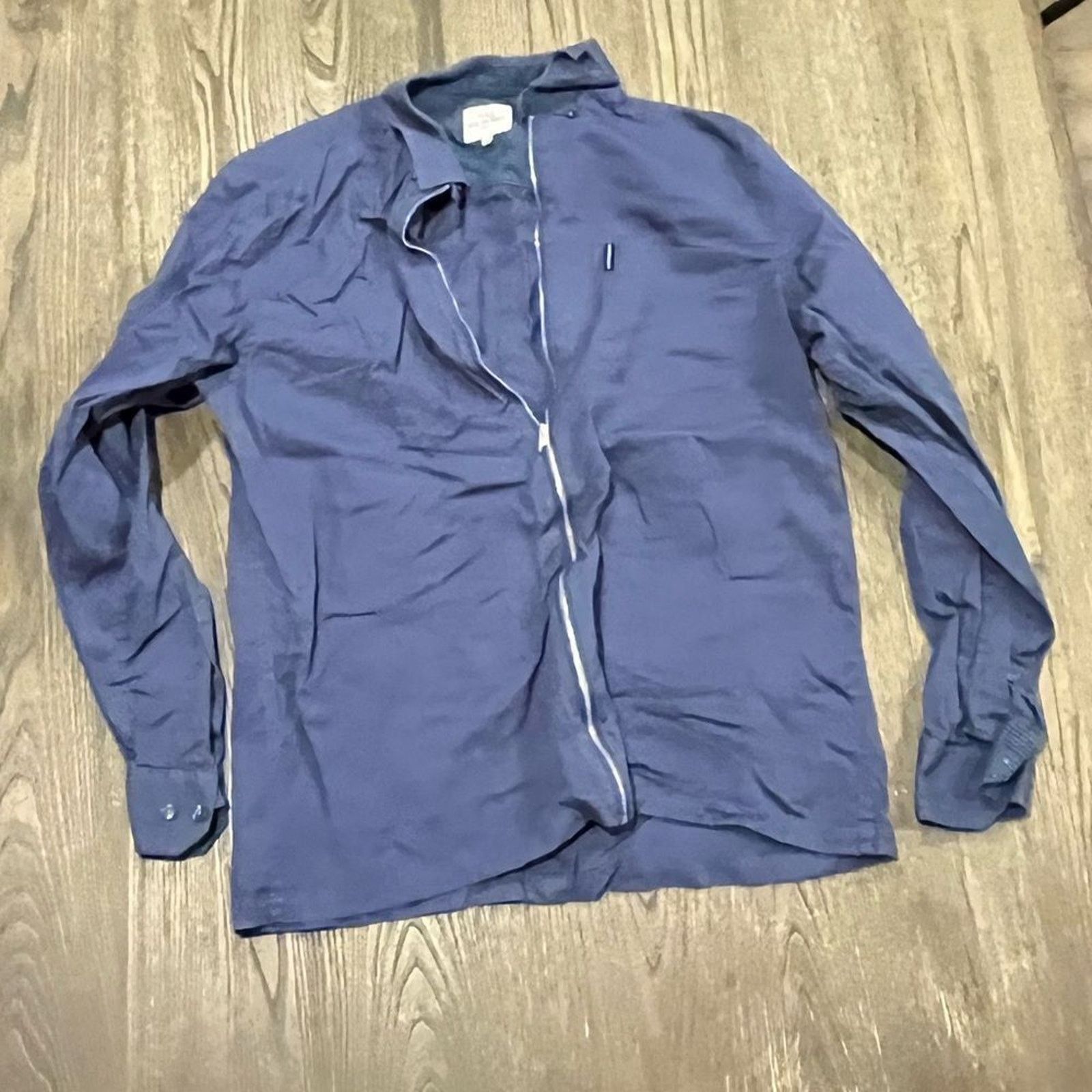 Ben Sherman Ben Sherman Full Zip Shirt Jacket Point Collar Chest Size M Size US M / EU 48-50 / 2 - 1 Thumbnail