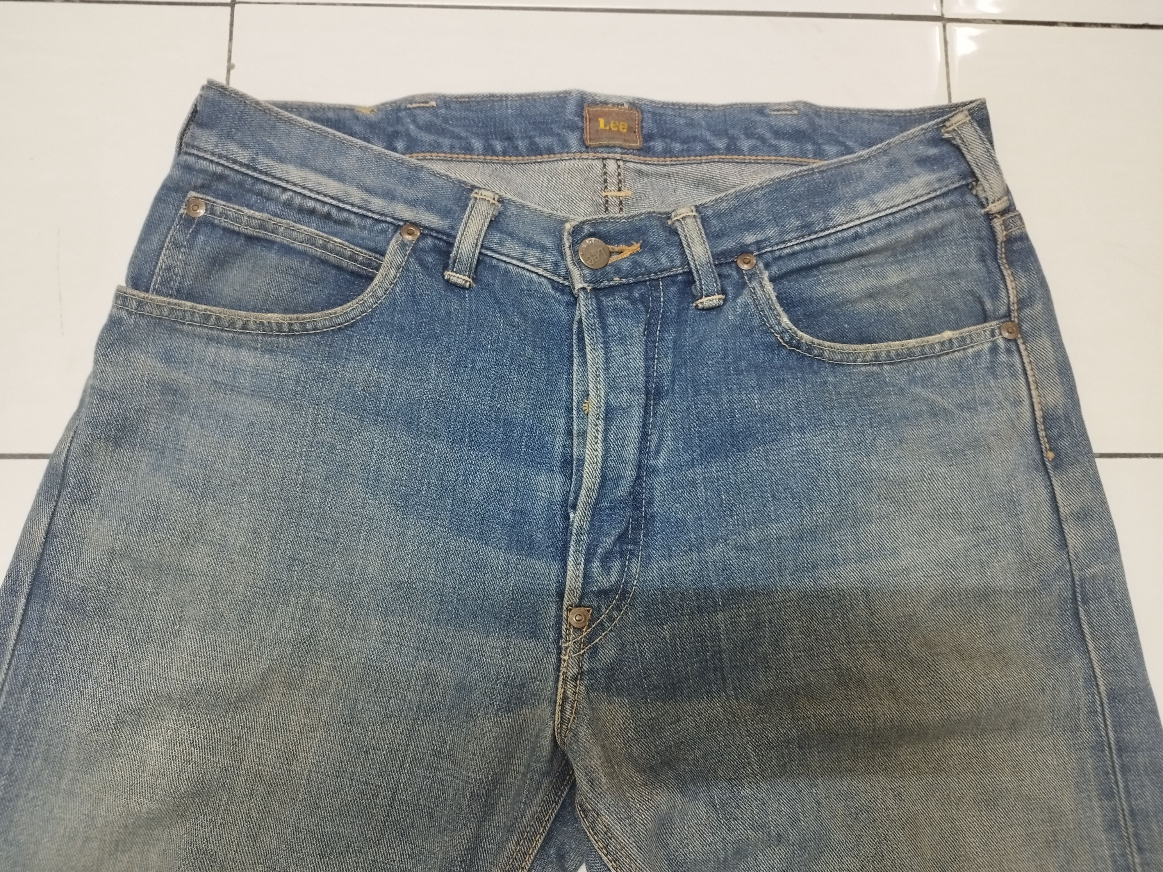 Lee Vintage lee riders button fly half selvedge Size US 34 / EU 50 - 4 Thumbnail