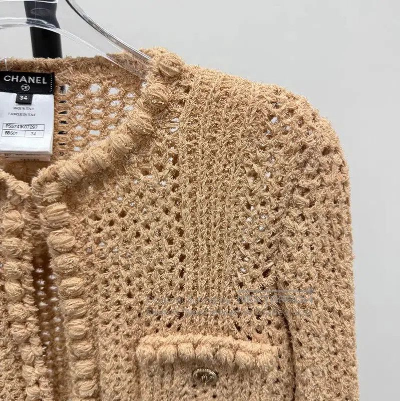Chanel Chanel Light Purple Cotton Cardigan for Women . Size XS / US 0-2 / IT 36-38 - 4 Thumbnail