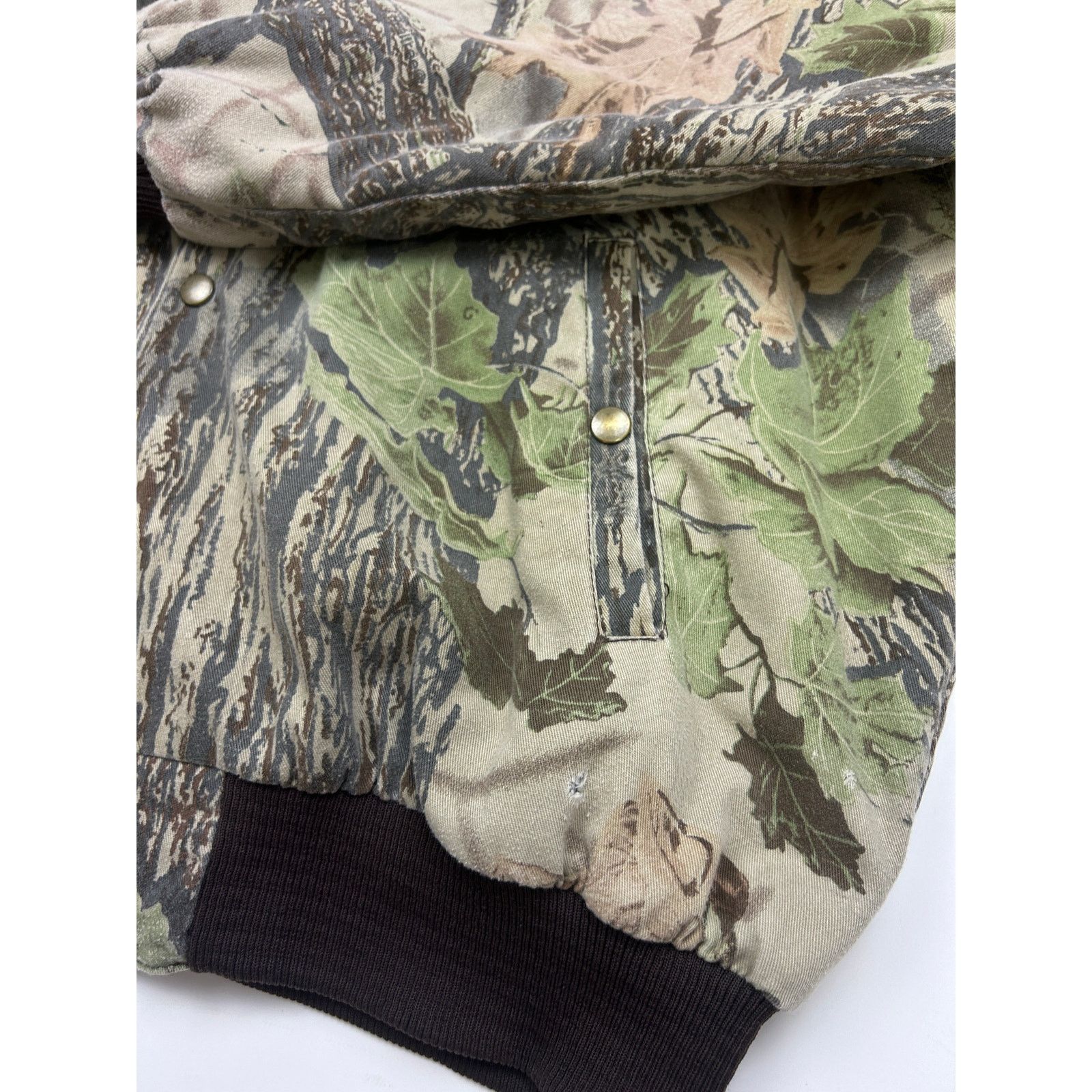 Vintage Cabelas Real Tree Camo Quilted Lined Insulated Jacket Size L Size US L / EU 52-54 / 3 - 6 Thumbnail