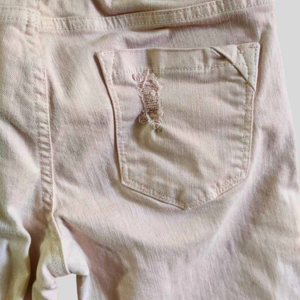 Zara Zara Trafaluc Pink Slim Fit Jeans Women’s Size 4 Core Denim Size 27" / US 4 / IT 40 - 15 Thumbnail