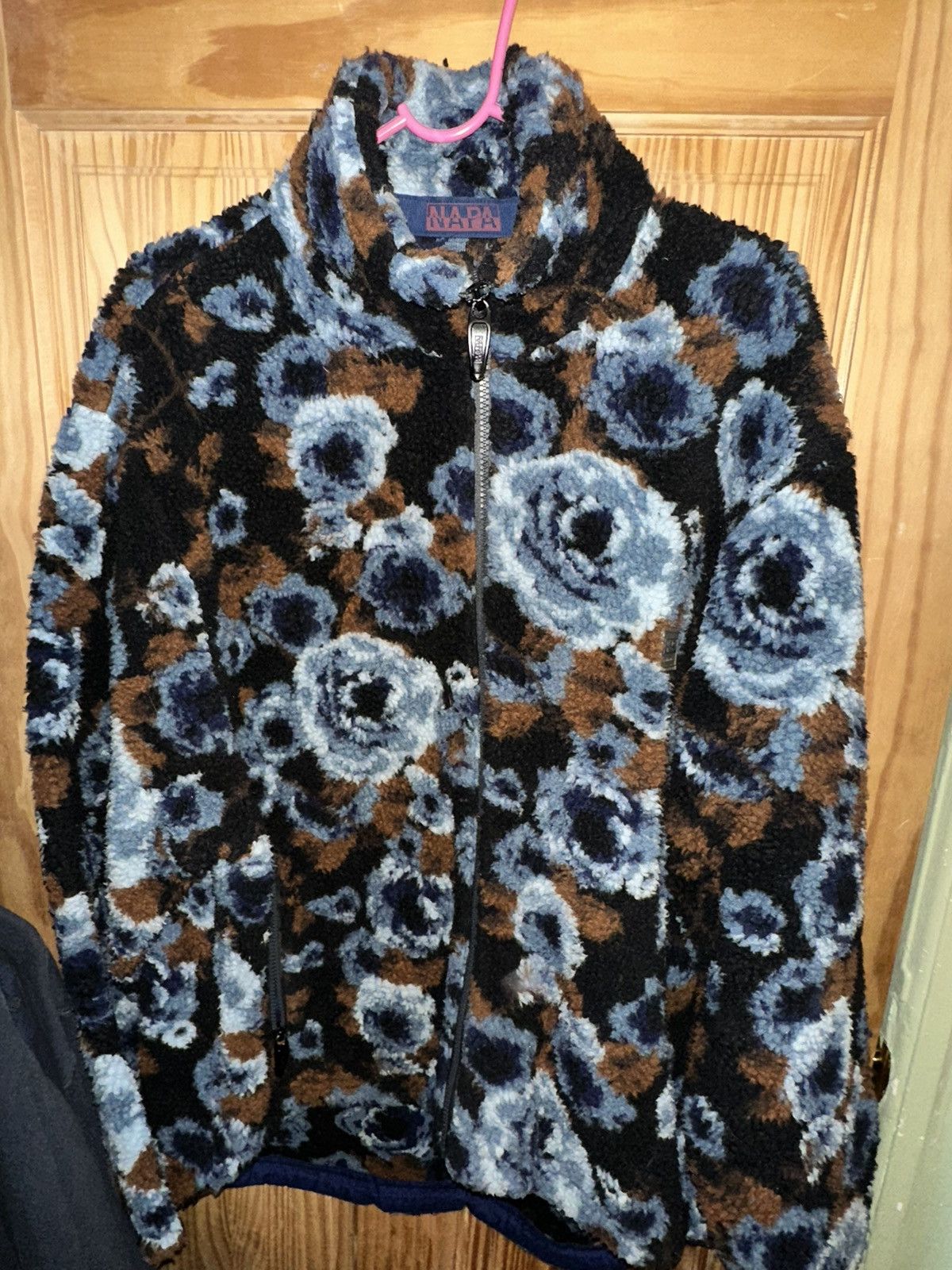 Martine Rose Napapijri Napa by Martine Rose T Emin Jacquard Floral Fleece Jacket Grailed