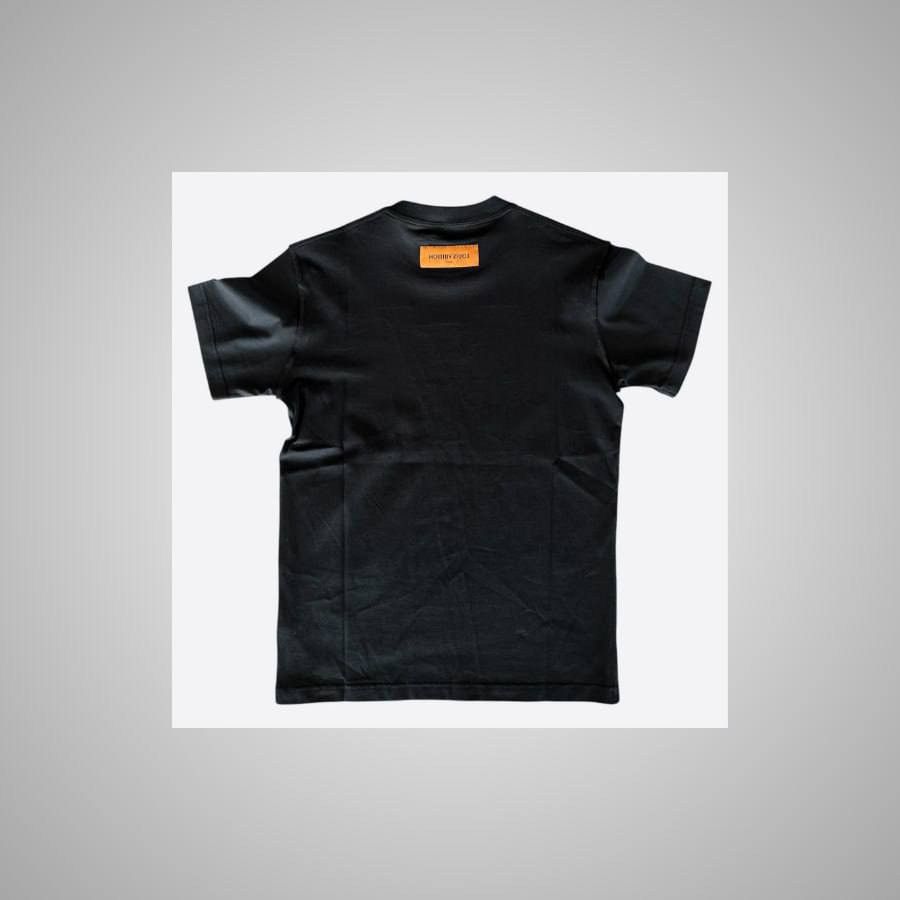 Louis Vuitton LOUIS VUITTON BLACK & WHITE LV STITCH LOGO T-SHIRT Size US XS / EU 42 / 0 - 2 Thumbnail