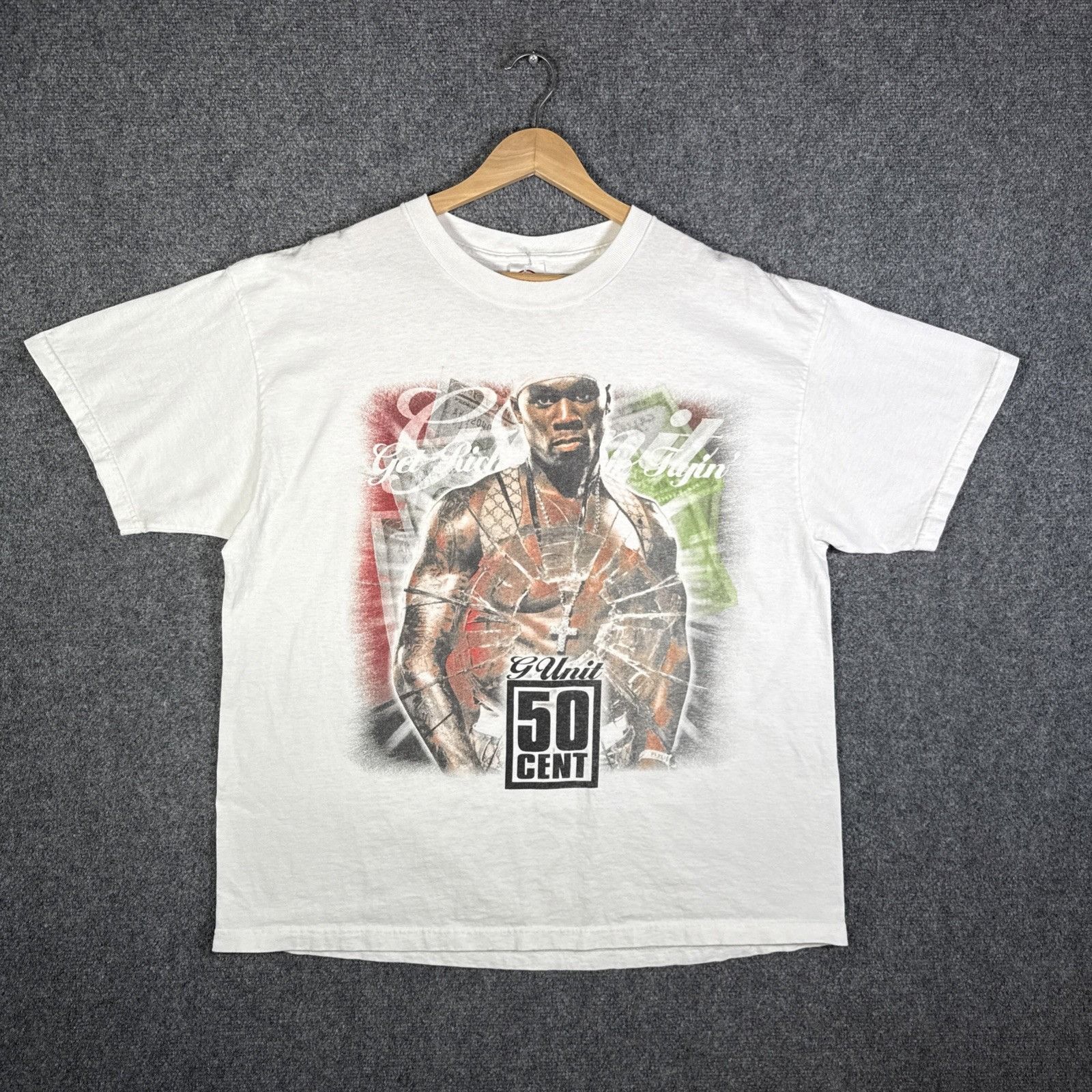 tkコメント欄必読 00’s 50CENT Vintage ラップTシャツ tk様専用コメント欄必読 00's 50CENT Vintage ラップTシャツ