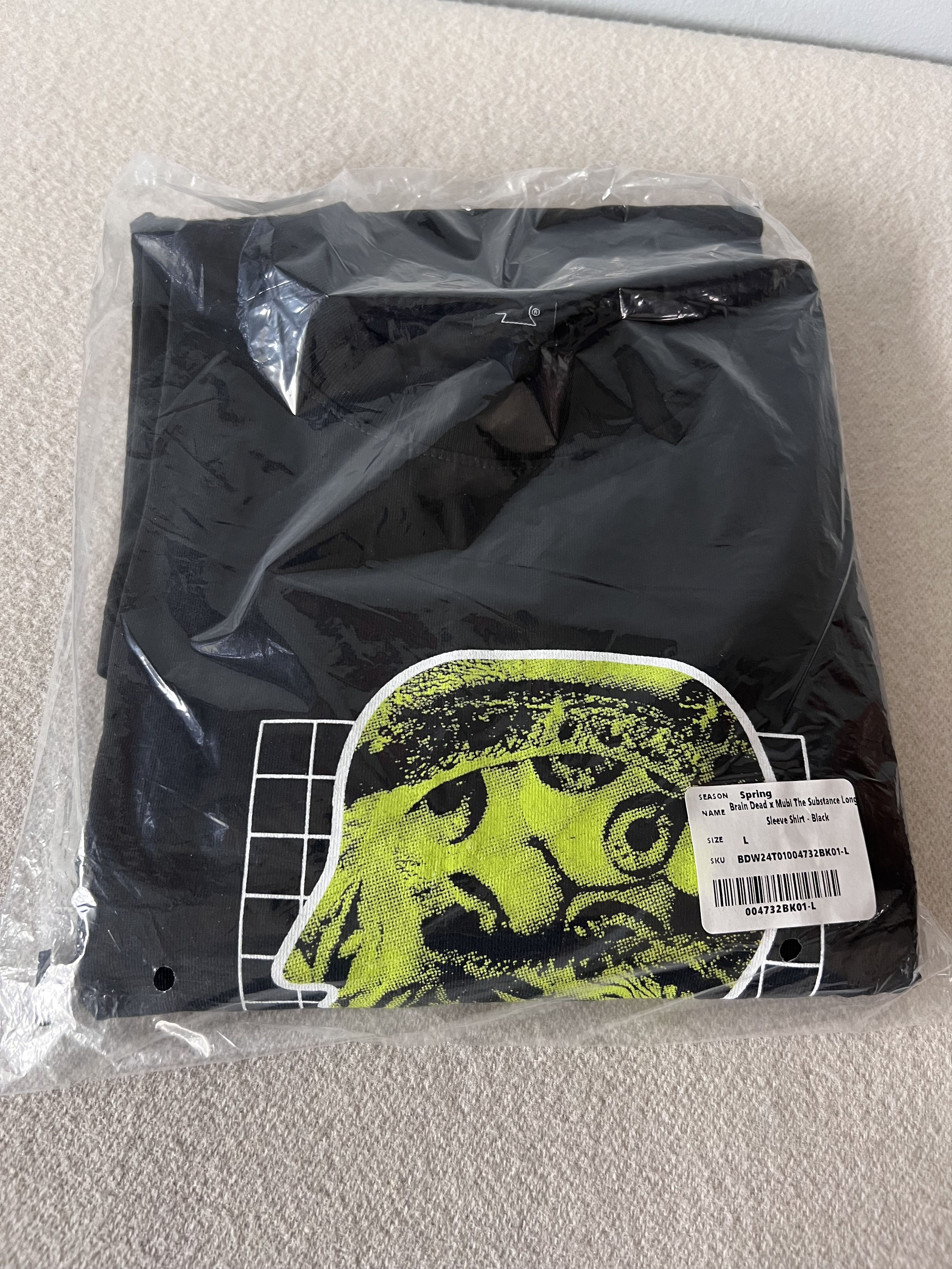 Brain Dead Brain Dead x Mubi The Substance Long Sleeve in Black Size US L / EU 52-54 / 3 - 3 Thumbnail