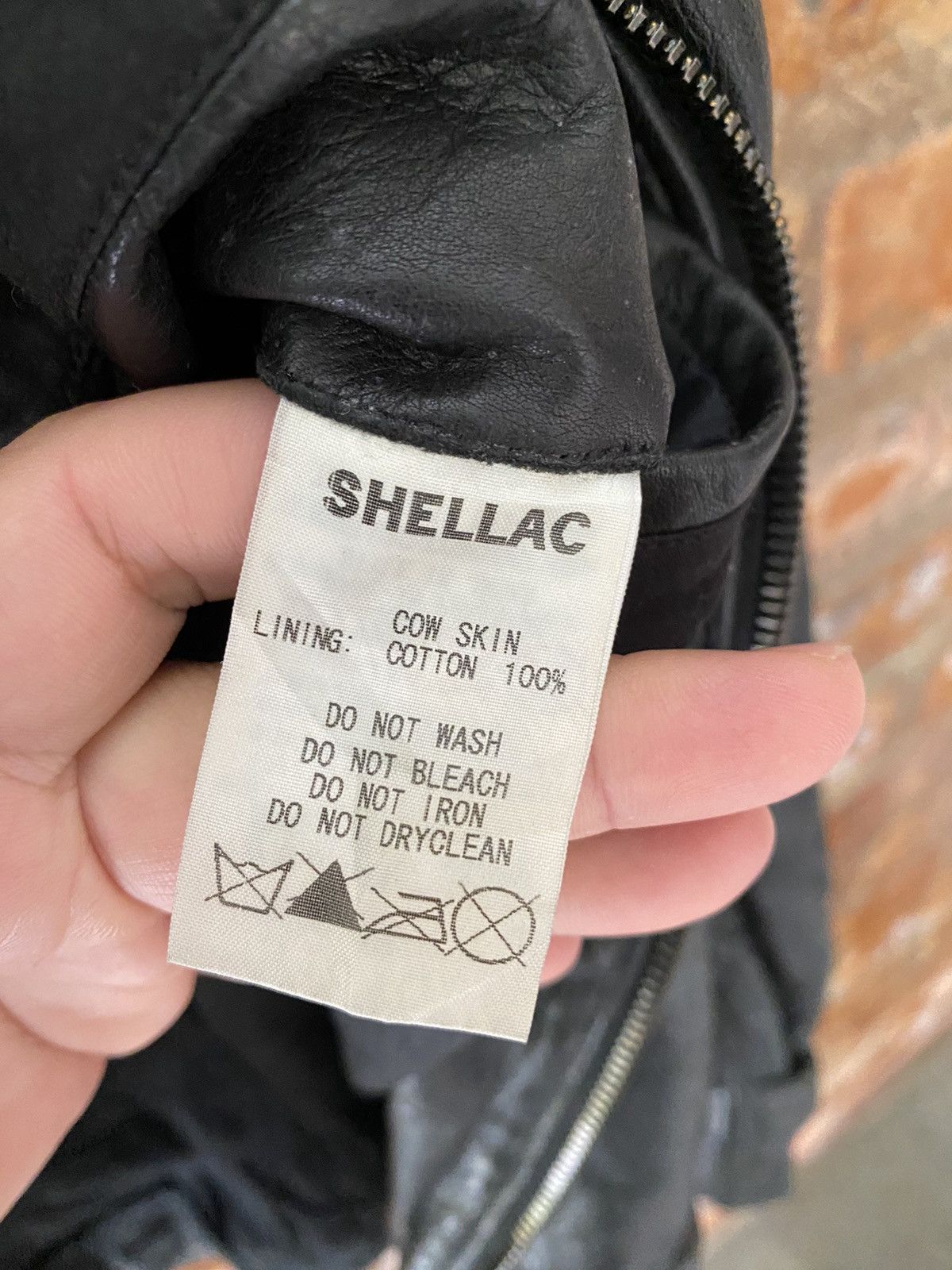 Shellac 🔥2000s Rider Multi zipper Leather Jacket Size US M / EU 48-50 / 2 - 15 Thumbnail
