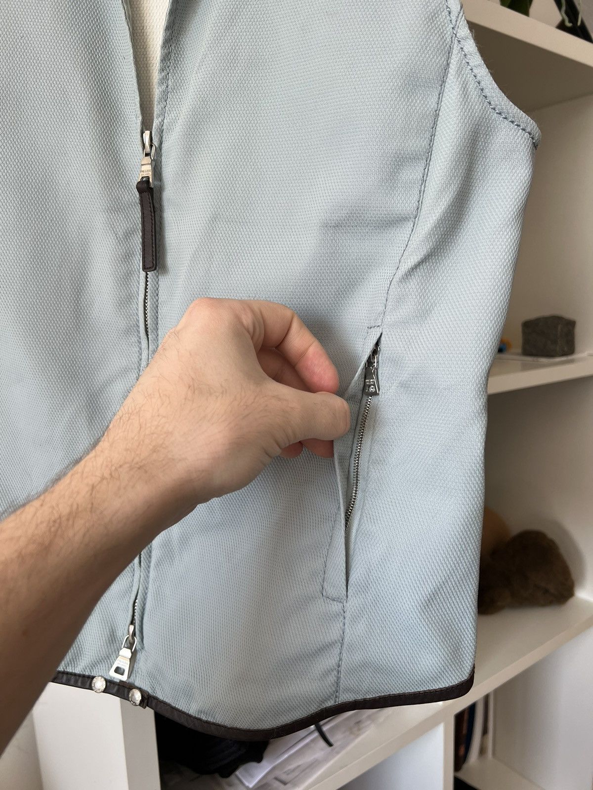 Prada × Vintage Y2K Prada Vintage Vest Size S / US 4 / IT 40 - 9 Thumbnail