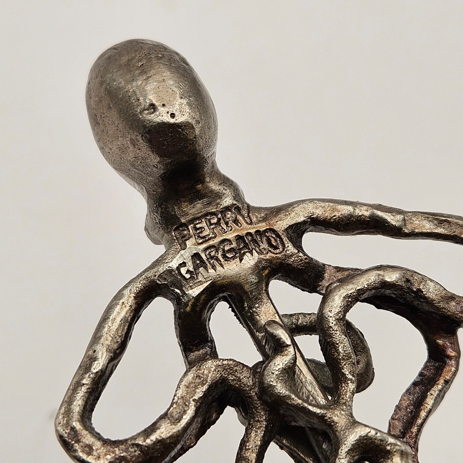 Other PERRY GARGANO OCTOPUS STIRRING SPOON SILVERPLATE BARWARE 12" Size ONE SIZE - 2 Thumbnail