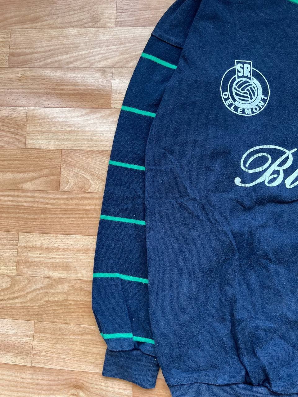 Vintage RARE 1970 SR DELEMONT BLACKY SWITZERLAND SOCCER SWEATSHIRT M Size US M / EU 48-50 / 2 - 4 Thumbnail