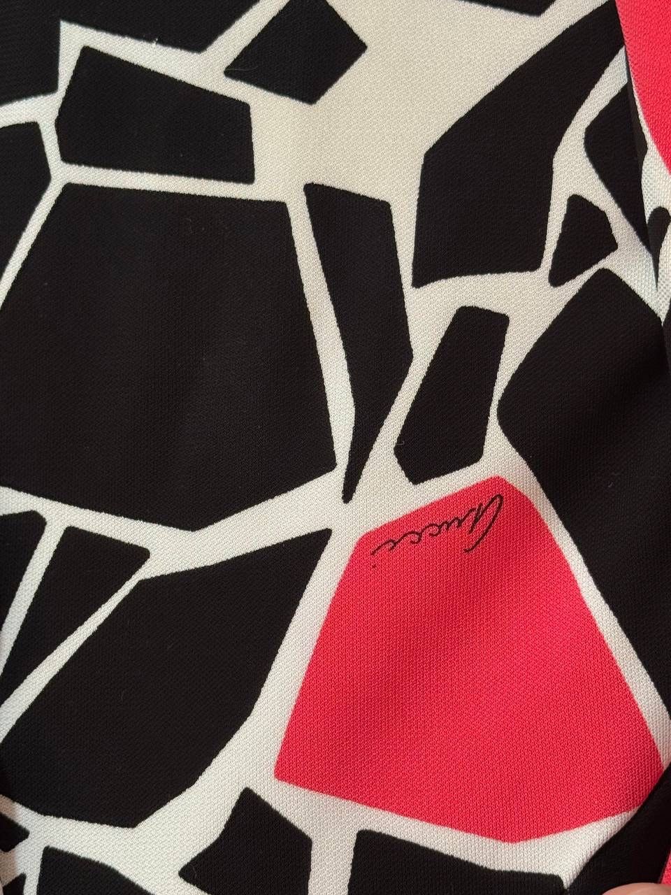 Gucci Gucci Abstract Print Long Sleeve Dress Size S / US 4 / IT 40 - 4 Thumbnail