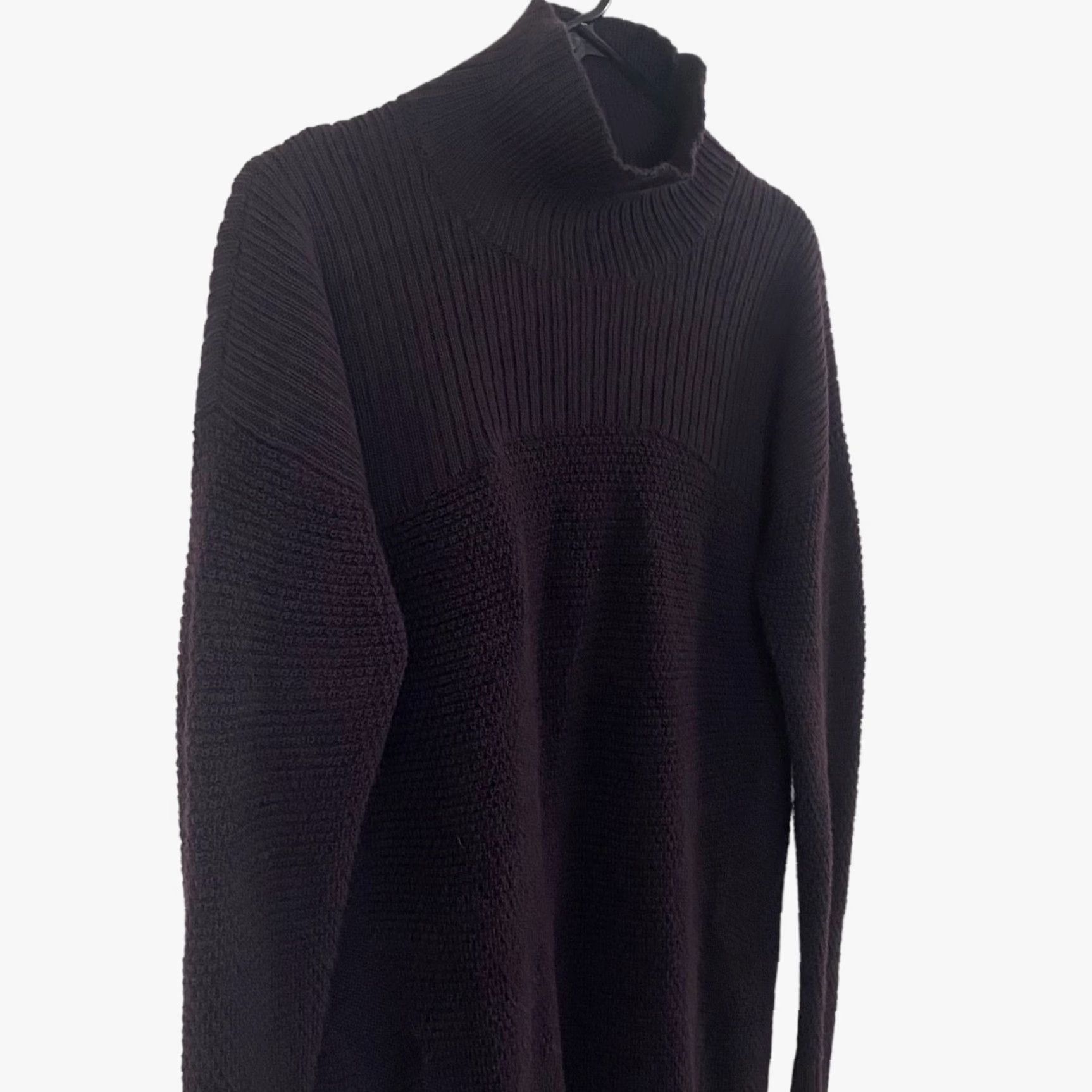 Lululemon Lululemon Warmth & Restore Merino Wool Knit Turtle-Neck Pullover Sweater Purple Women's 12 Size XL / US 12-14 / IT 48-50 - 4 Thumbnail
