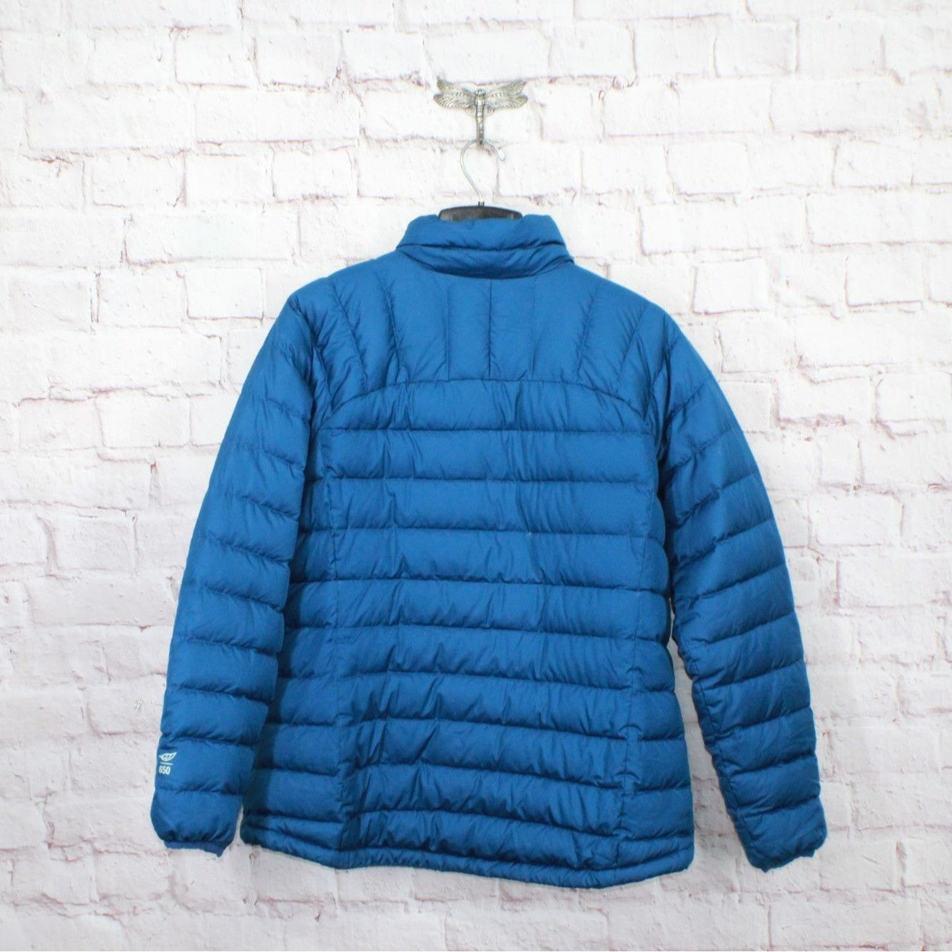 L.L. Bean LL Bean Women's Beans Down Jacket Blue Size L / US 10 / IT 46 - 6 Thumbnail