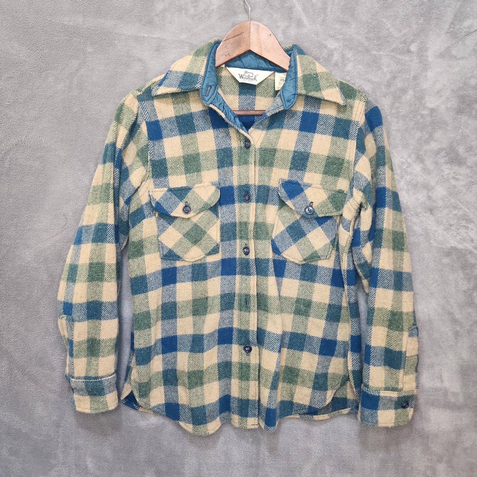 Woolrich Woolen Mills Woolrich Women's 14 Plaid Wool Flannel Shirt Buffalo Check Size XL / US 12-14 / IT 48-50 - 1 Thumbnail