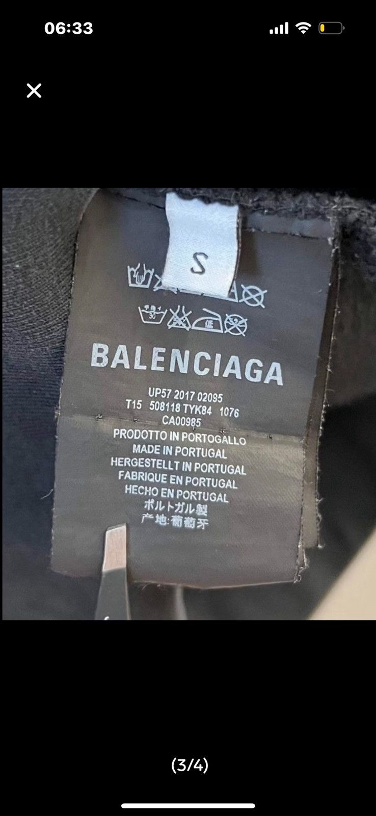Balenciaga Mode logo hoodie Size US S / EU 44-46 / 1 - 3 Thumbnail
