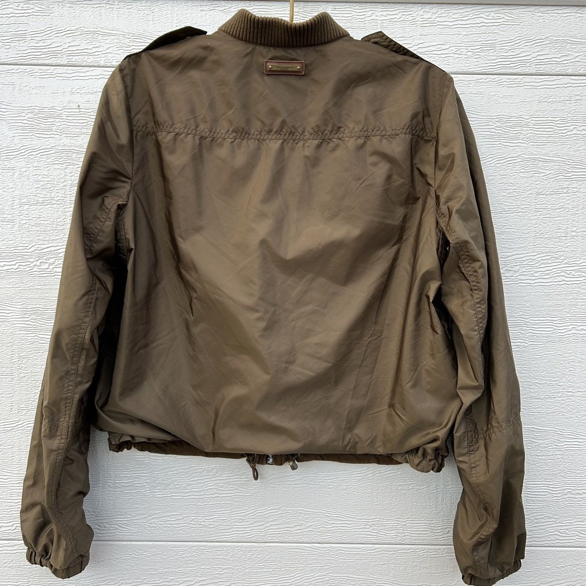 Burberry BURBERRY BRIT WOMENS REVERSIBLE CROPPED BOMBER JACKET Size M / US 6-8 / IT 42-44 - 2 Thumbnail