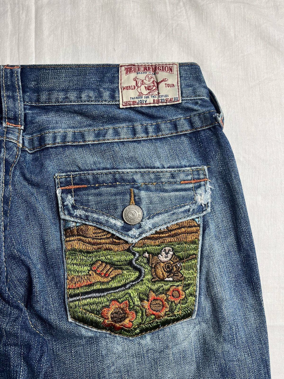 If Six Was Nine × True Religion True Religion Bootcut Jeans Embroidary Pocket Size 32" / US 10 / IT 46 - 9 Thumbnail