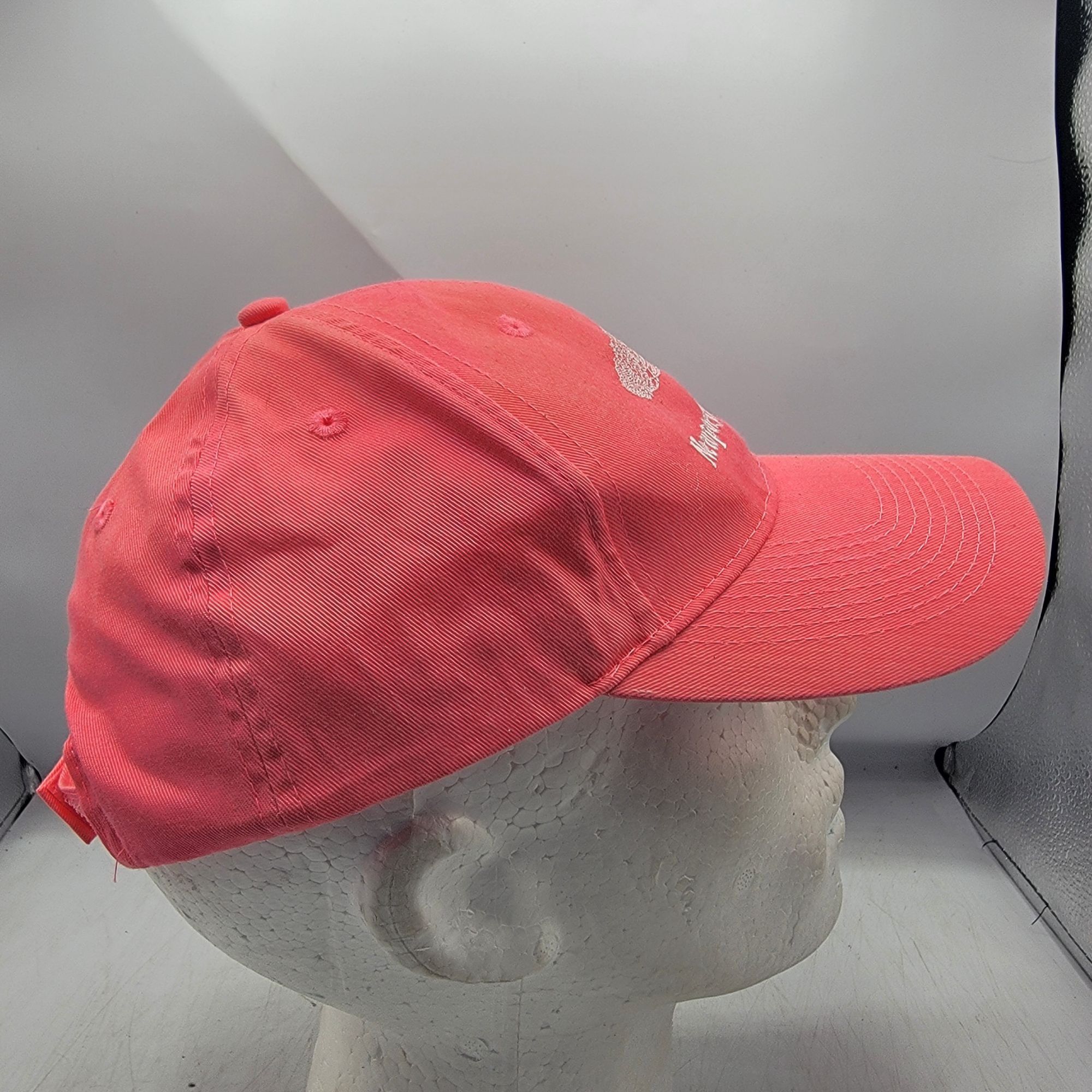 Other Newport Beach Tennis Club Adults Coral Pink Hat Cap Casual O Size ONE SIZE - 4 Thumbnail
