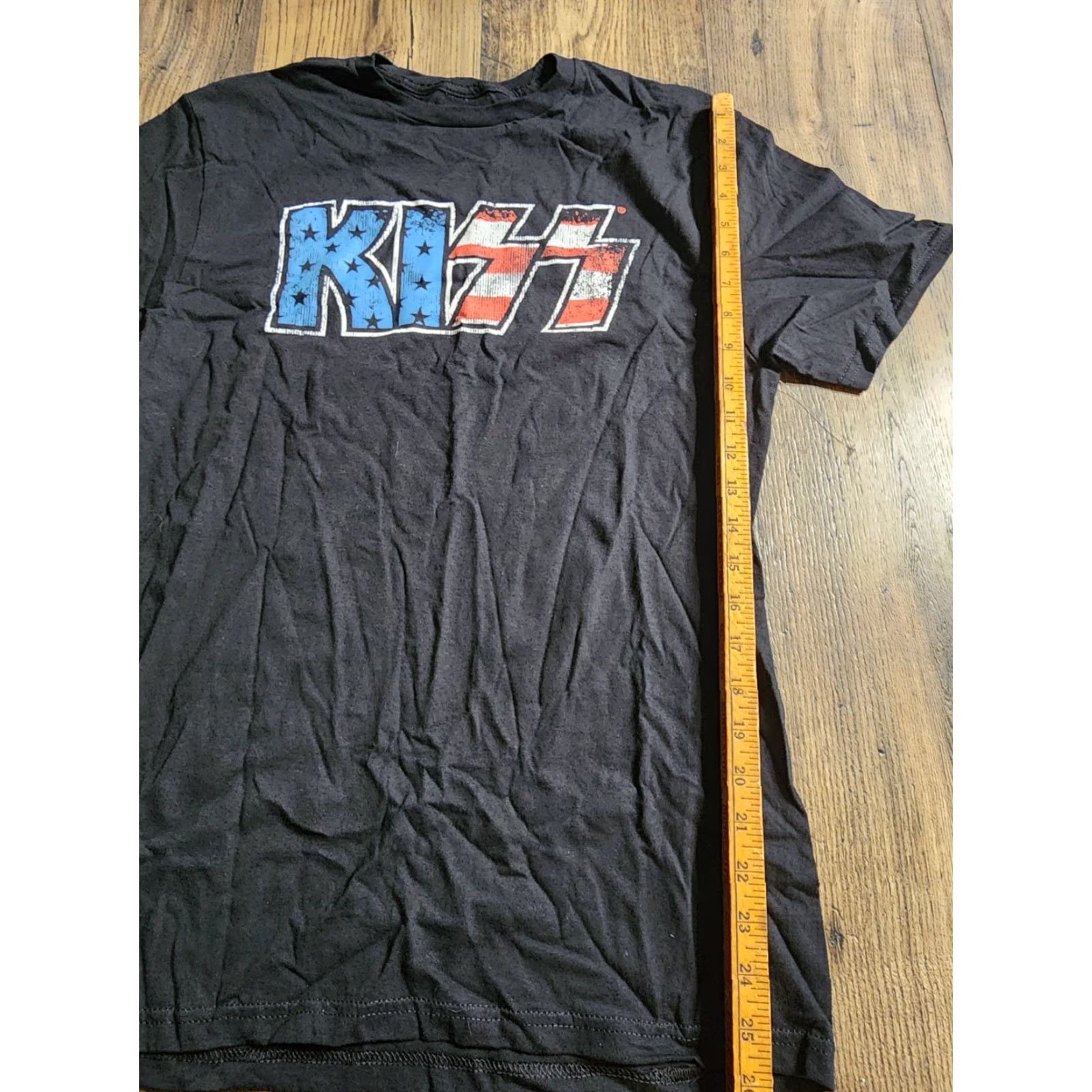 Etro Mens M Kiss American Flag Band Tee T Shirt USA Music Rock Retro Size US M / EU 48-50 / 2 - 4 Thumbnail
