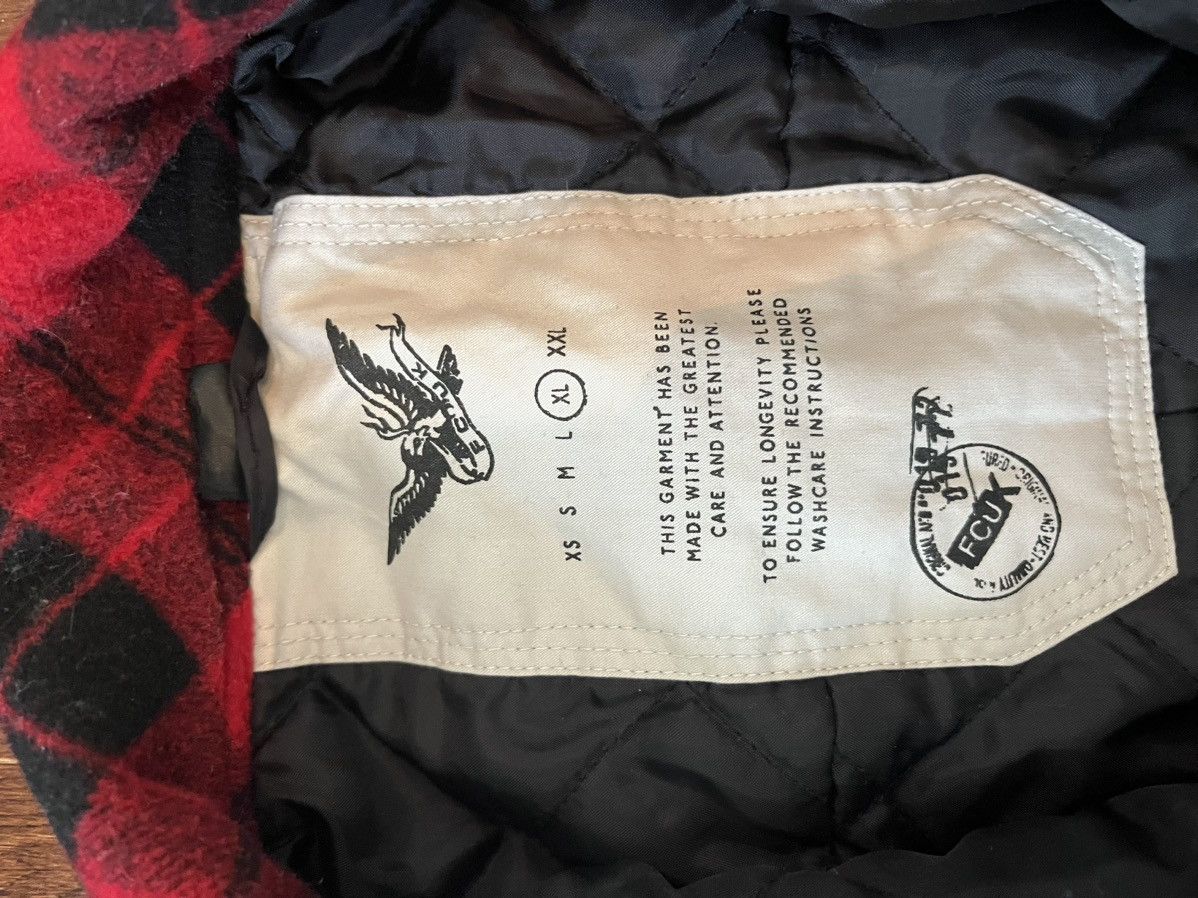 FCUK × French Connection FCUK Flannel bomber Size US XL / EU 56 / 4 - 3 Thumbnail