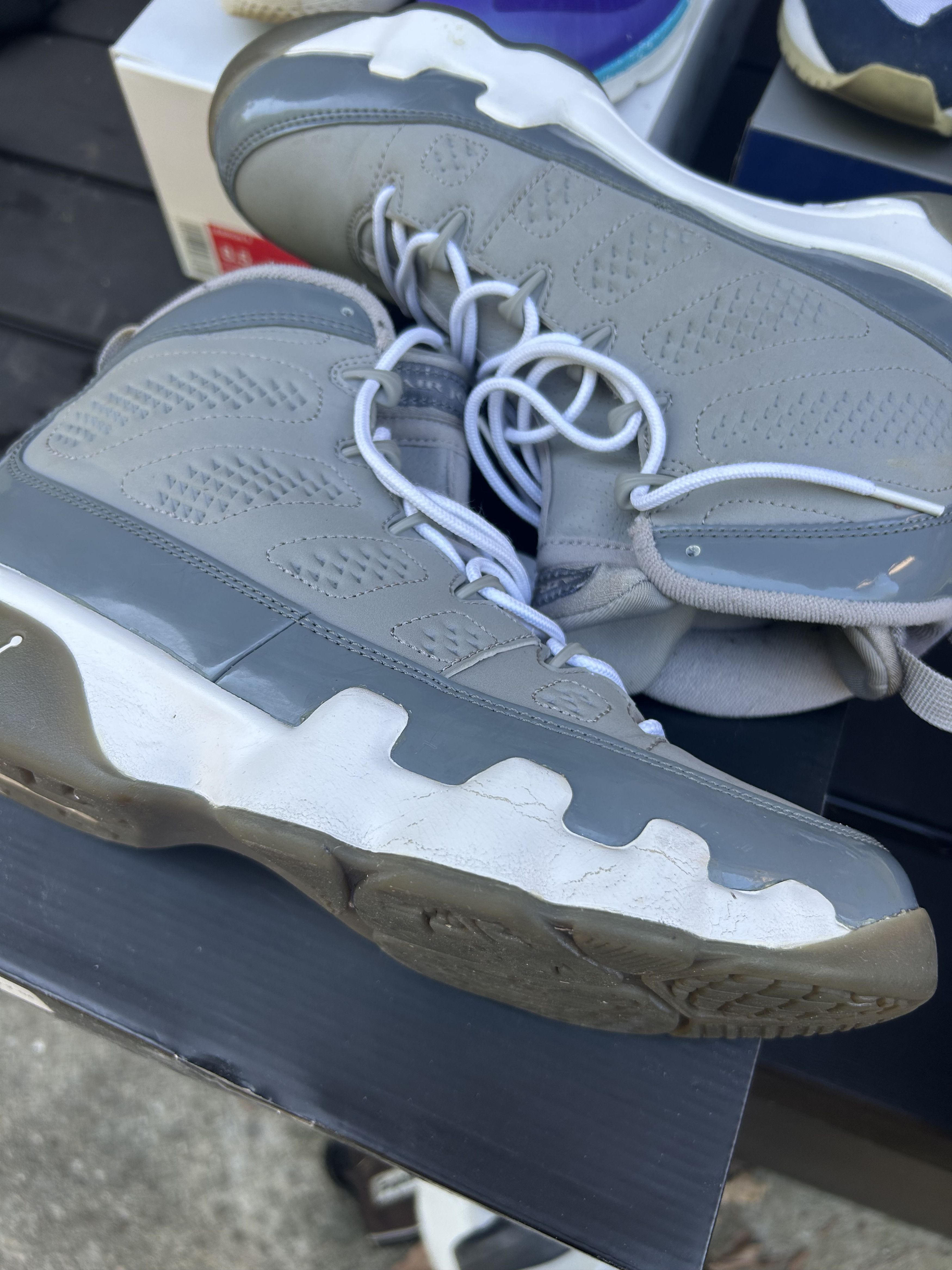Jordan Brand Air Jordan 9 Retro Cool Grey 2012 Size 8.5 Size US 8.5 / EU 41-42 - 9 Thumbnail