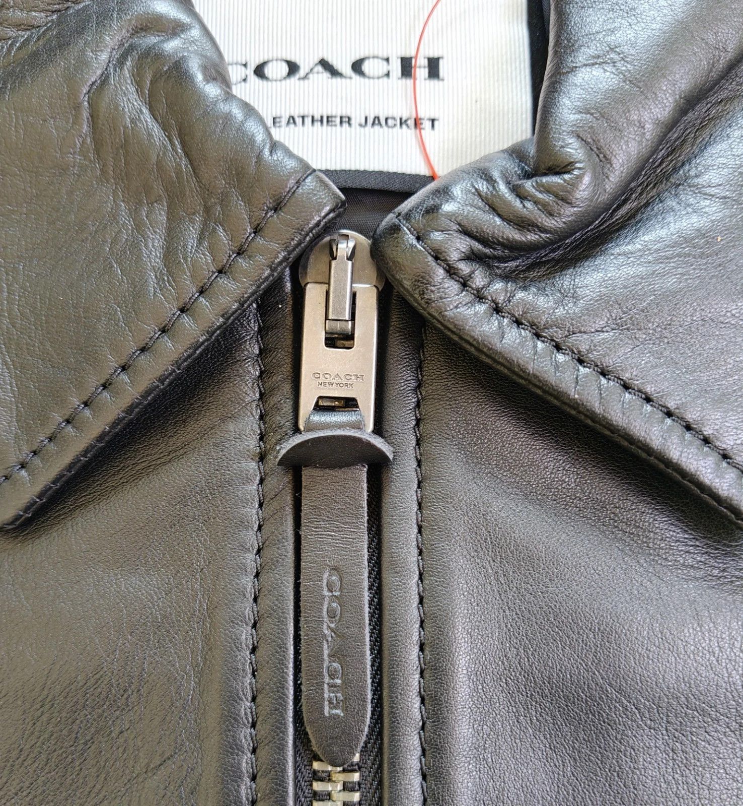 Coach Coach Leather Jacket FTP 5048 Size US M / EU 48-50 / 2 - 2 Thumbnail