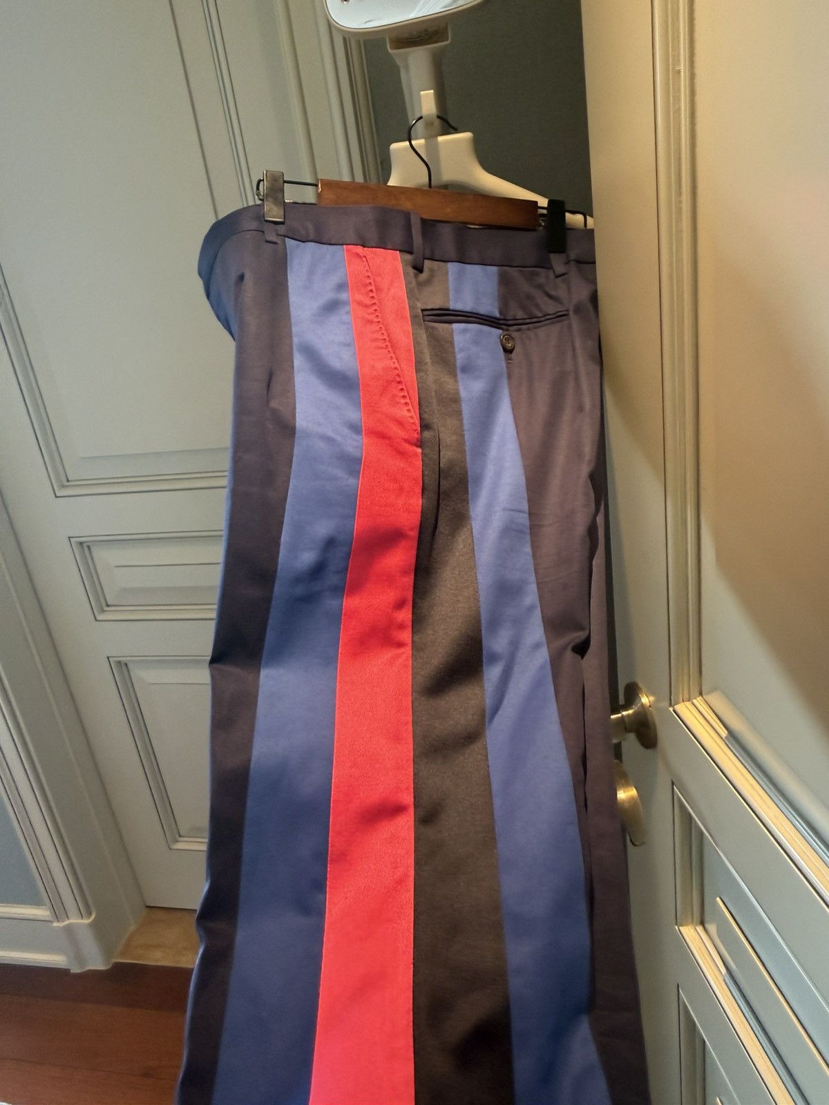 Alexander McQueen striped panel pants size46 Size US 30 / EU 46 - 6 Thumbnail