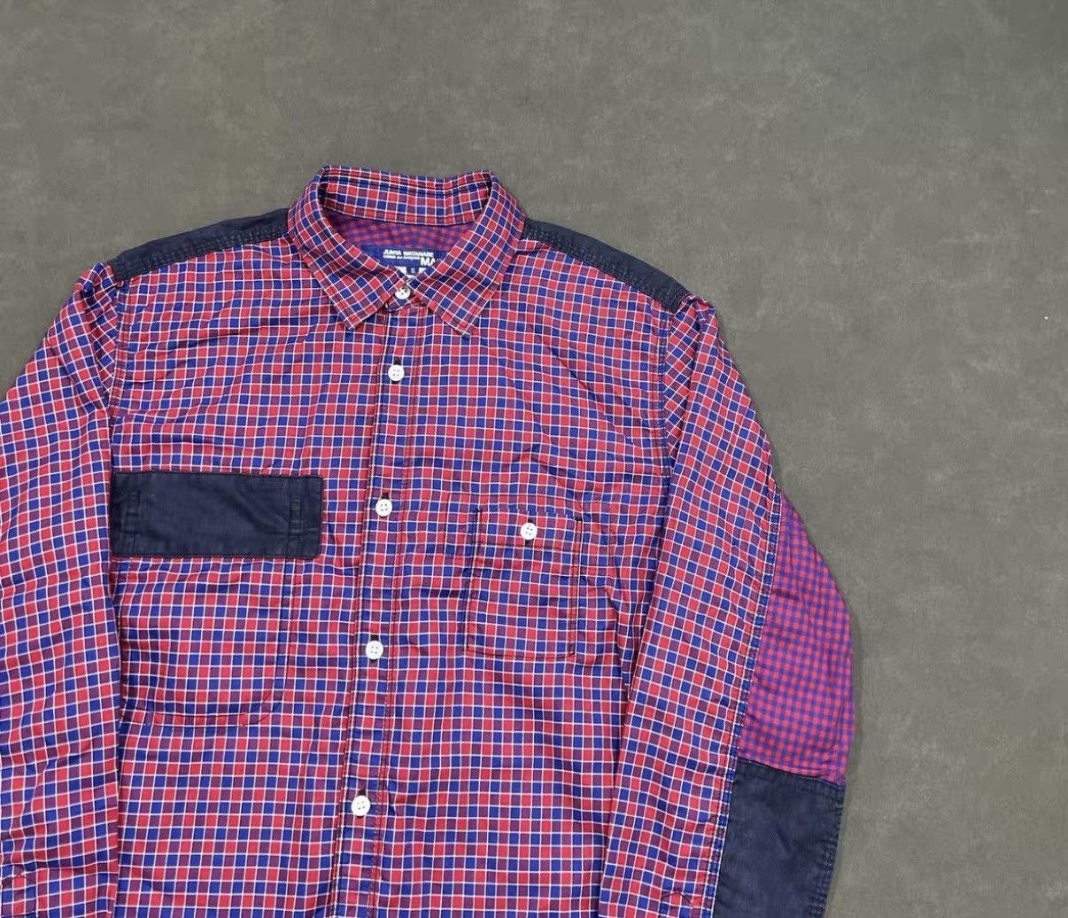 Junya Watanabe Junya Watanabe Plaid Long Sleeve Shirt J16 Size US S / EU 44-46 / 1 - 3 Thumbnail