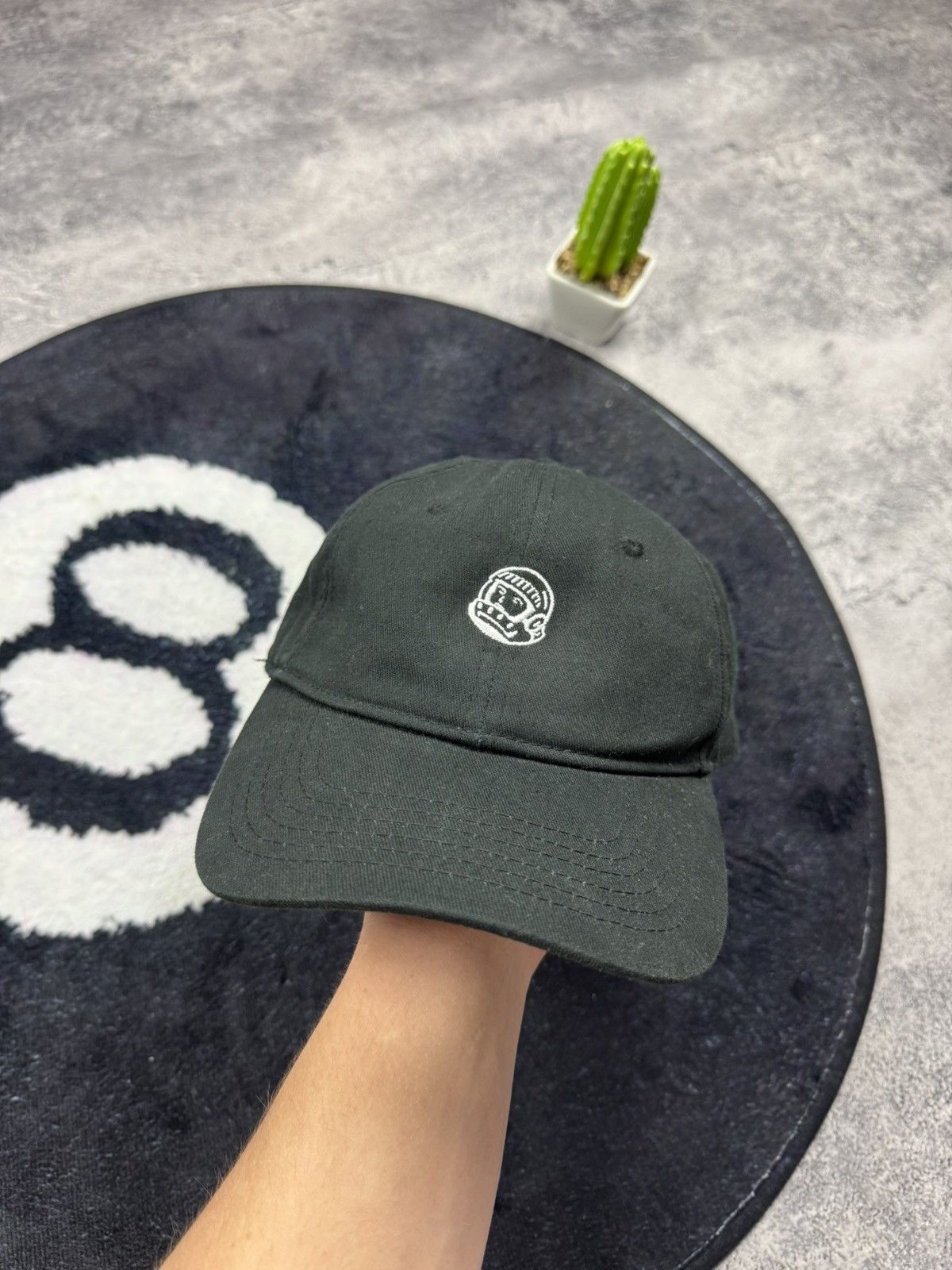 Billionaire Boys Club Billionaire Boys Club BBC Astro Helmet Logo Black Strap Cap Size ONE SIZE - 2 Thumbnail