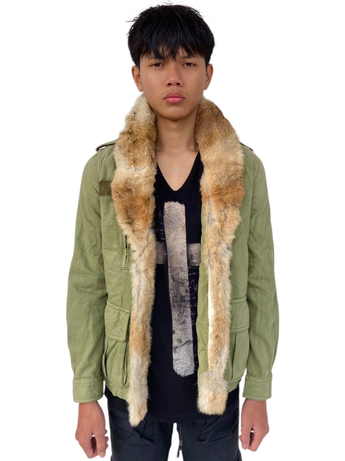 If Six Was Nine 2000s Another Edition - Trim Fur Bono Jacket Size US M / EU 48-50 / 2 - 2 Thumbnail