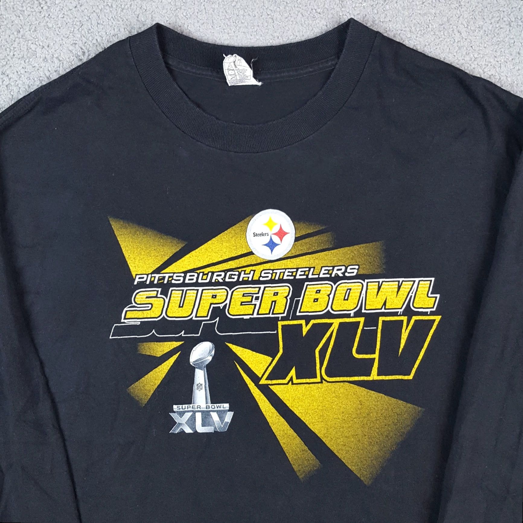 NFL VINTAGE Pittsburgh Steelers NFL Football Long Sleeve T Shirt Black Size L Adult Mens 90s 00s Vintage NFL Football Embroidered Logo Size US L / EU 52-54 / 3 - 2 Thumbnail