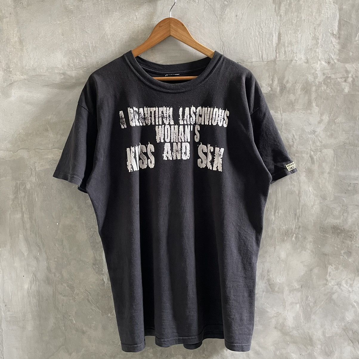 Hysteric Glamour × Japanese Brand Hardcore Chocolate X Dogma pornography films washed black Size US XL / EU 56 / 4 - 2 Thumbnail