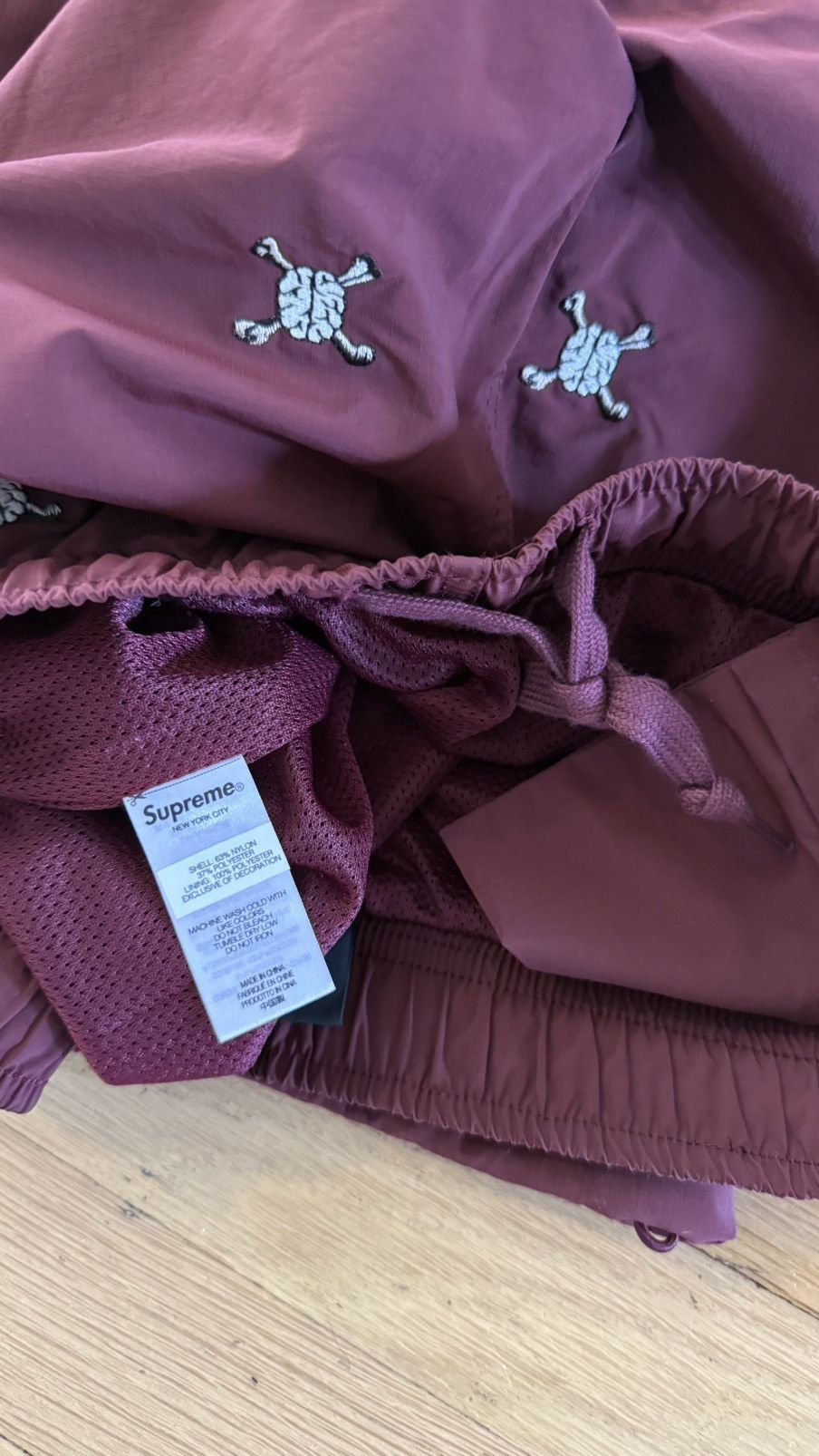 Supreme × Undercover Supreme Undercover Track Pant Burgundy Small Size US 30 / EU 46 - 7 Thumbnail