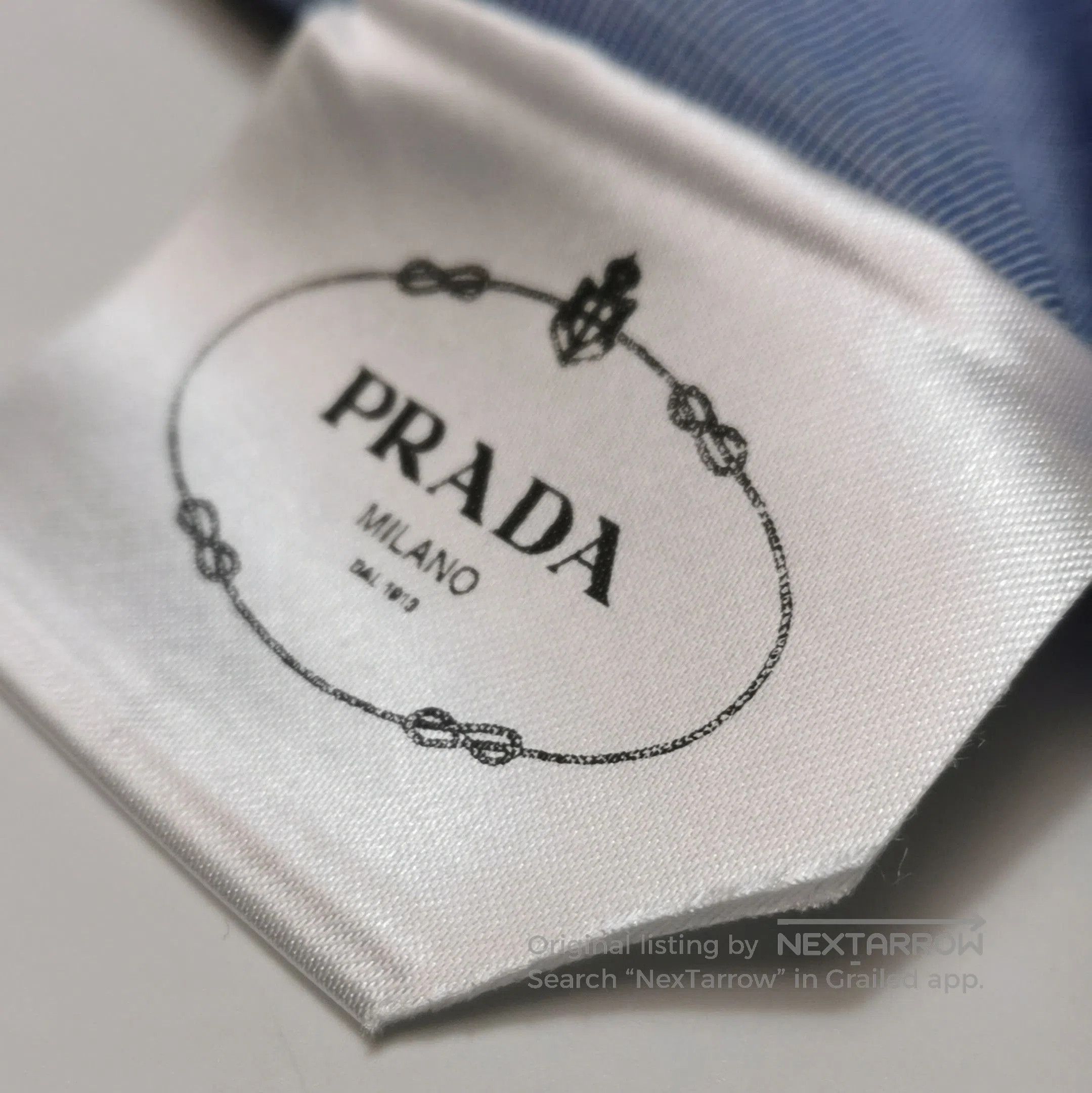 Prada Prada Cotton Triangle Logo Strapped Top . Size XS / US 0-2 / IT 36-38 - 8 Thumbnail