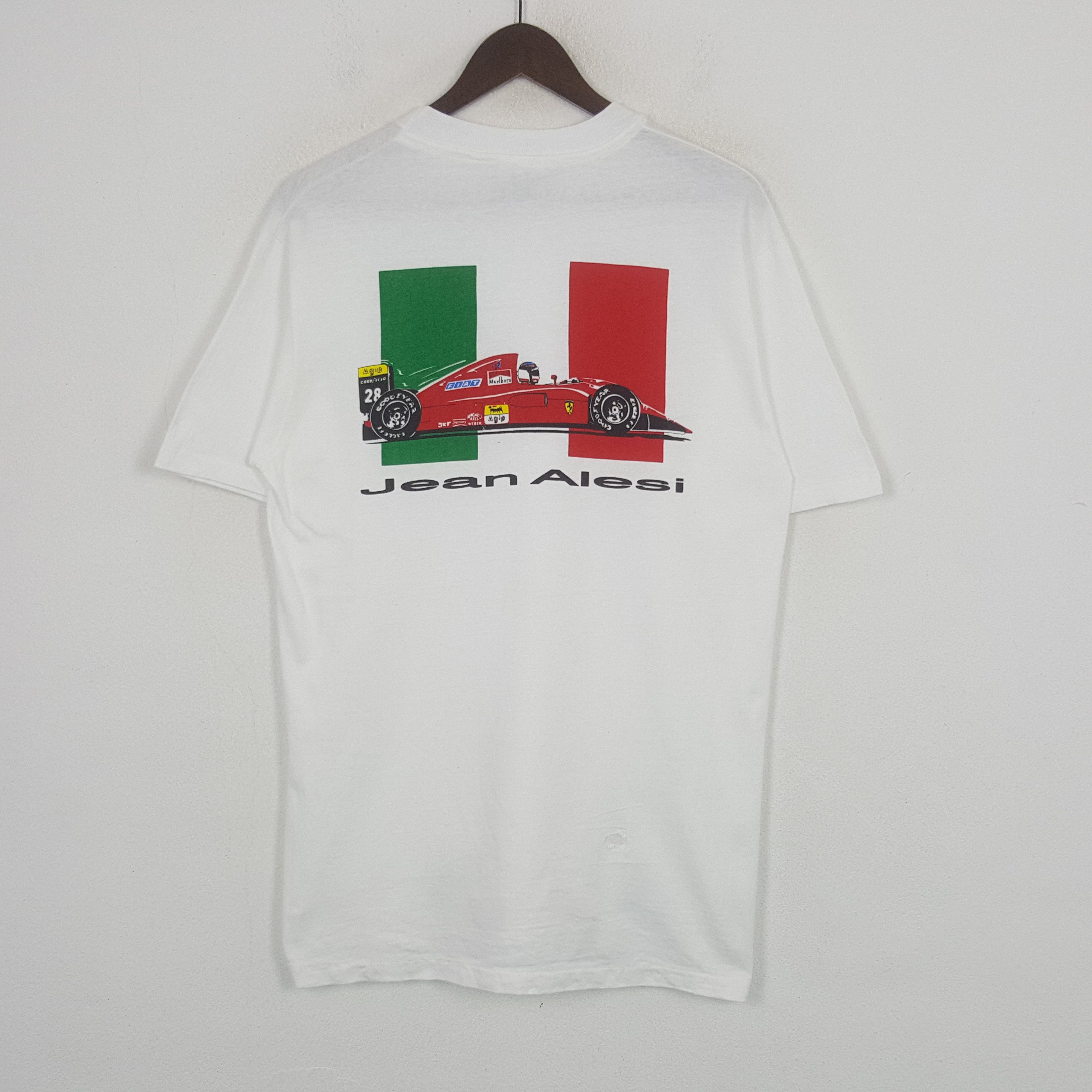 Sports Specialties Vintage Ferrari Jean Alesi Tshirt Size US M / EU 48-50 / 2 - 1 Thumbnail