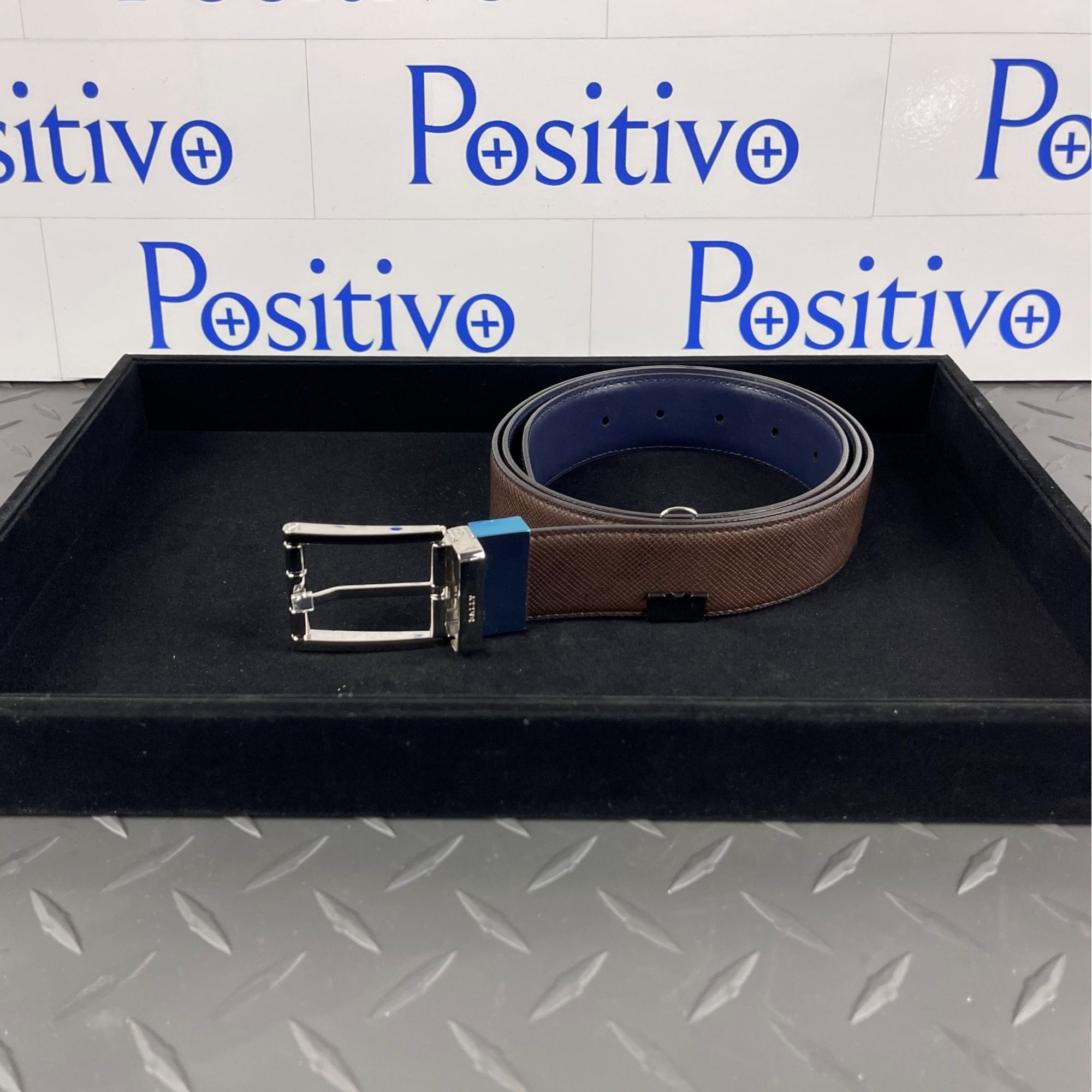 Bally Bally Astor Mid Brown Leather Reversible Belt EU 110 Size ONE SIZE - 1 Thumbnail