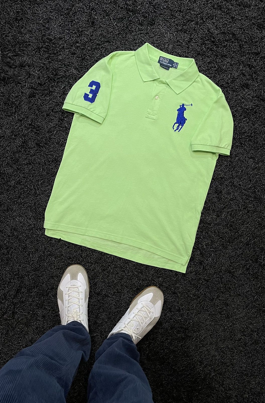 Polo Ralph Lauren × Rugby Ralph Lauren × Vintage VINTAGE POLO RALPH LAUREN 3 BIG PONY Polos Embroidered Tee Size US M / EU 48-50 / 2 - 6 Thumbnail