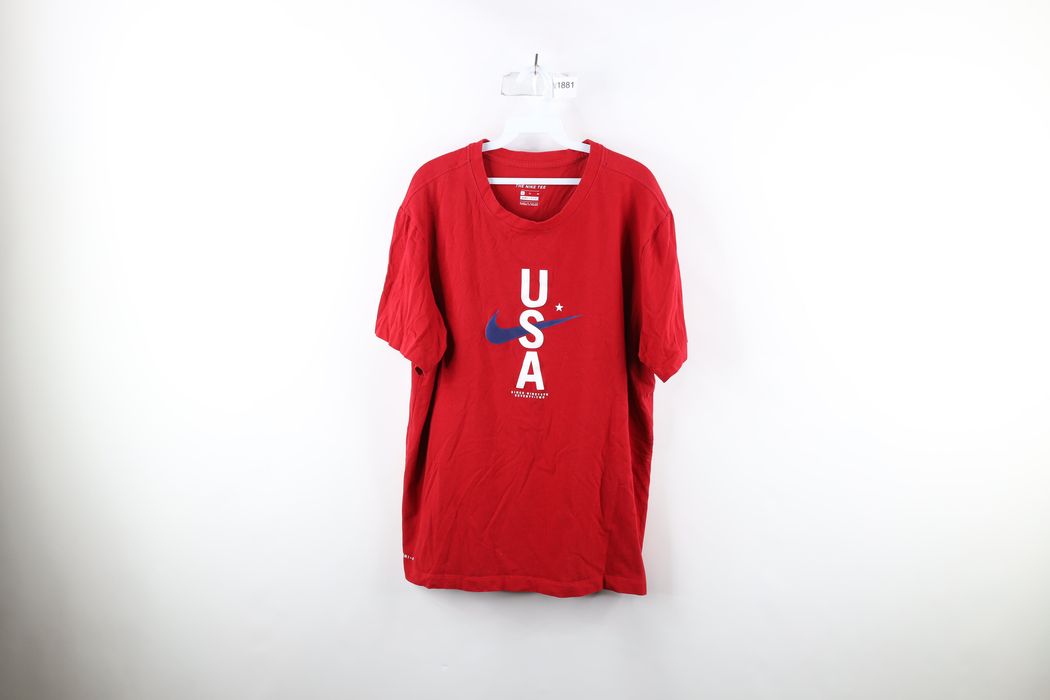 Nike Nike Swoosh Center Logo USA Olympics Short Sleeve T-Shirt | Grailed