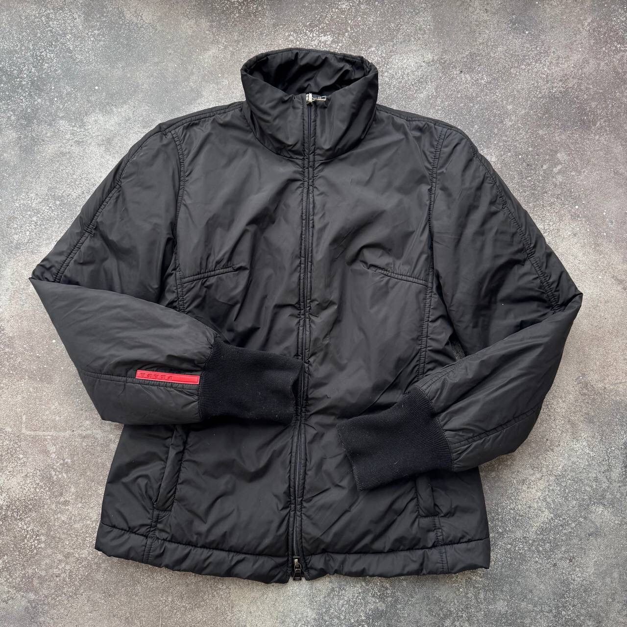 Prada Prada Red Tab Logo Vintage Zip Jacket Size M / US 6-8 / IT 42-44 - 8 Thumbnail