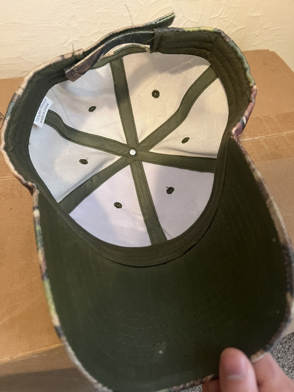Other Working On Dying Camo Hat Size ONE SIZE - 3 Thumbnail